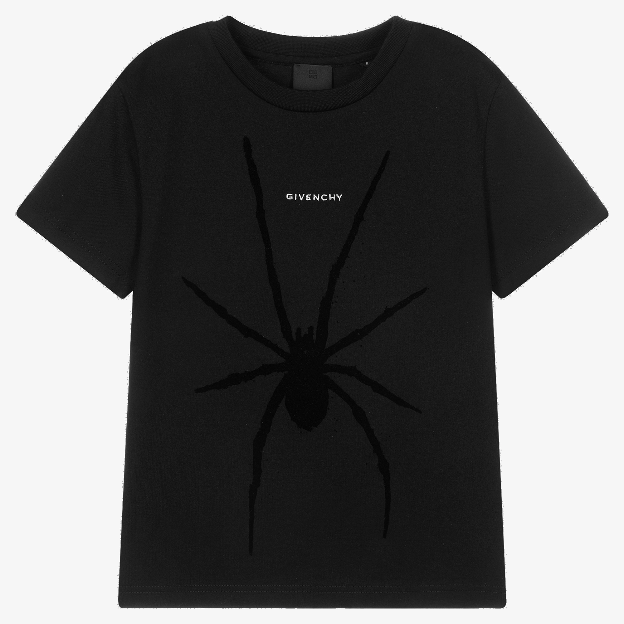 Givenchy Teen Black Spider Logo T Shirt