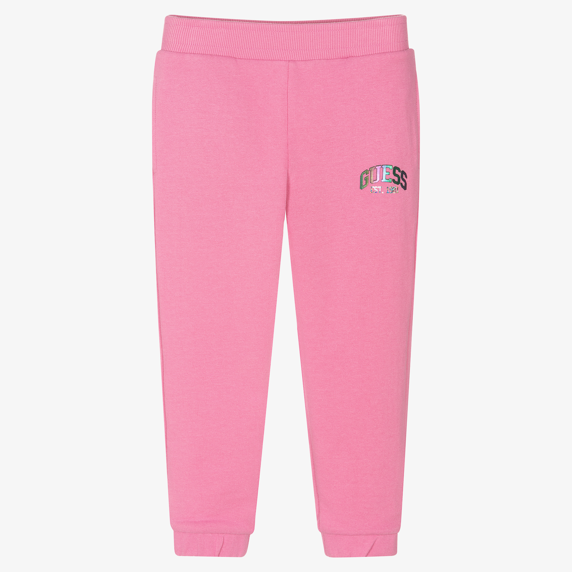 Pink sales metallic joggers