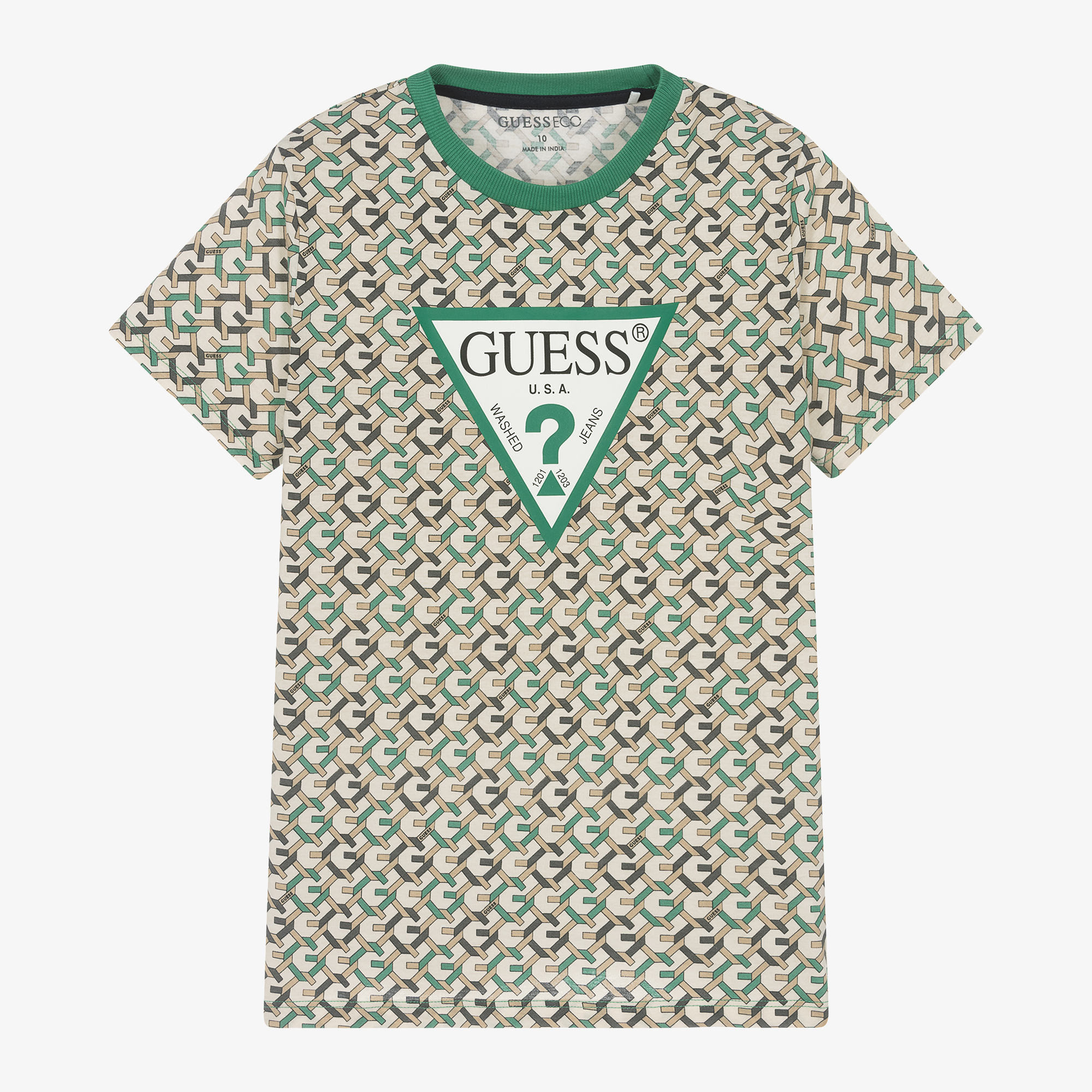 guess green label ベースボールシャツ guess green label