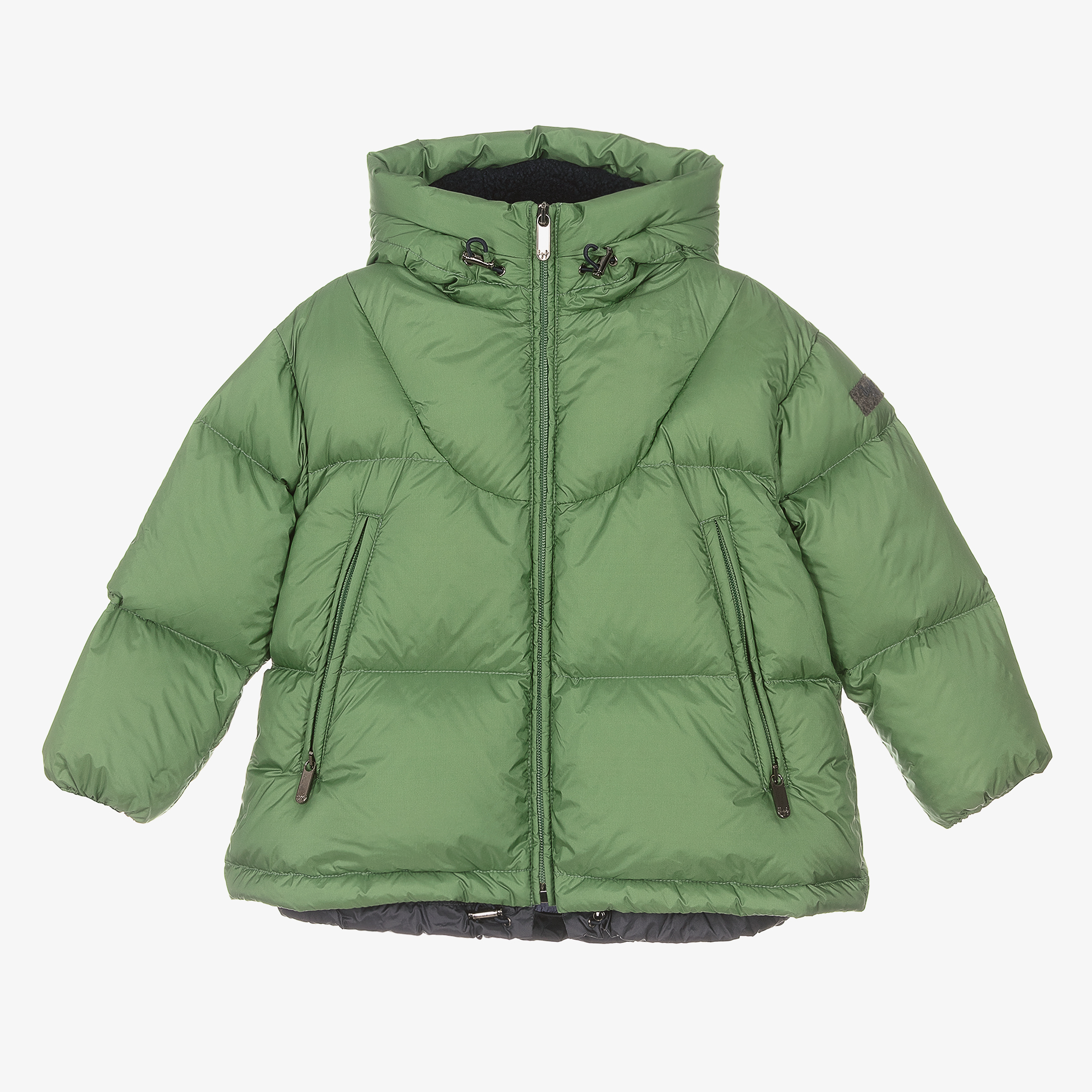 Girls green on sale puffer jacket