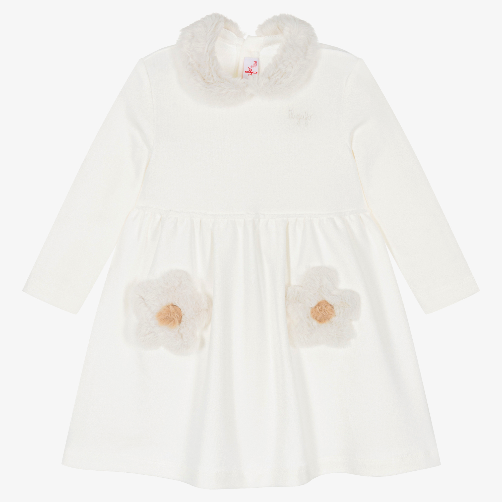 il-gufo-girls-ivory-floral-