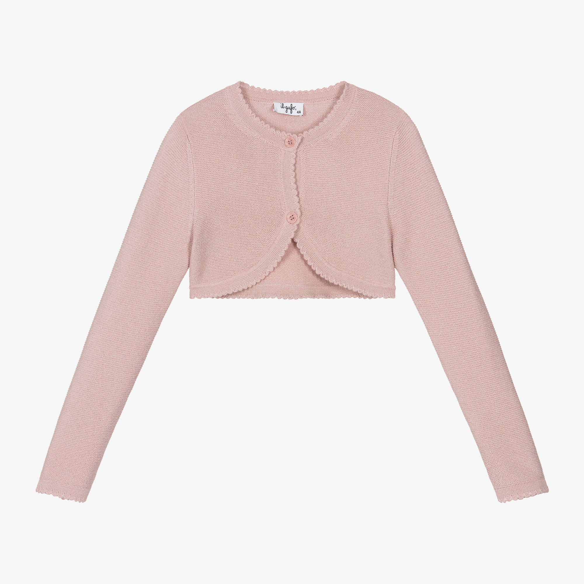 il-gufo-girls-pink-cotton-