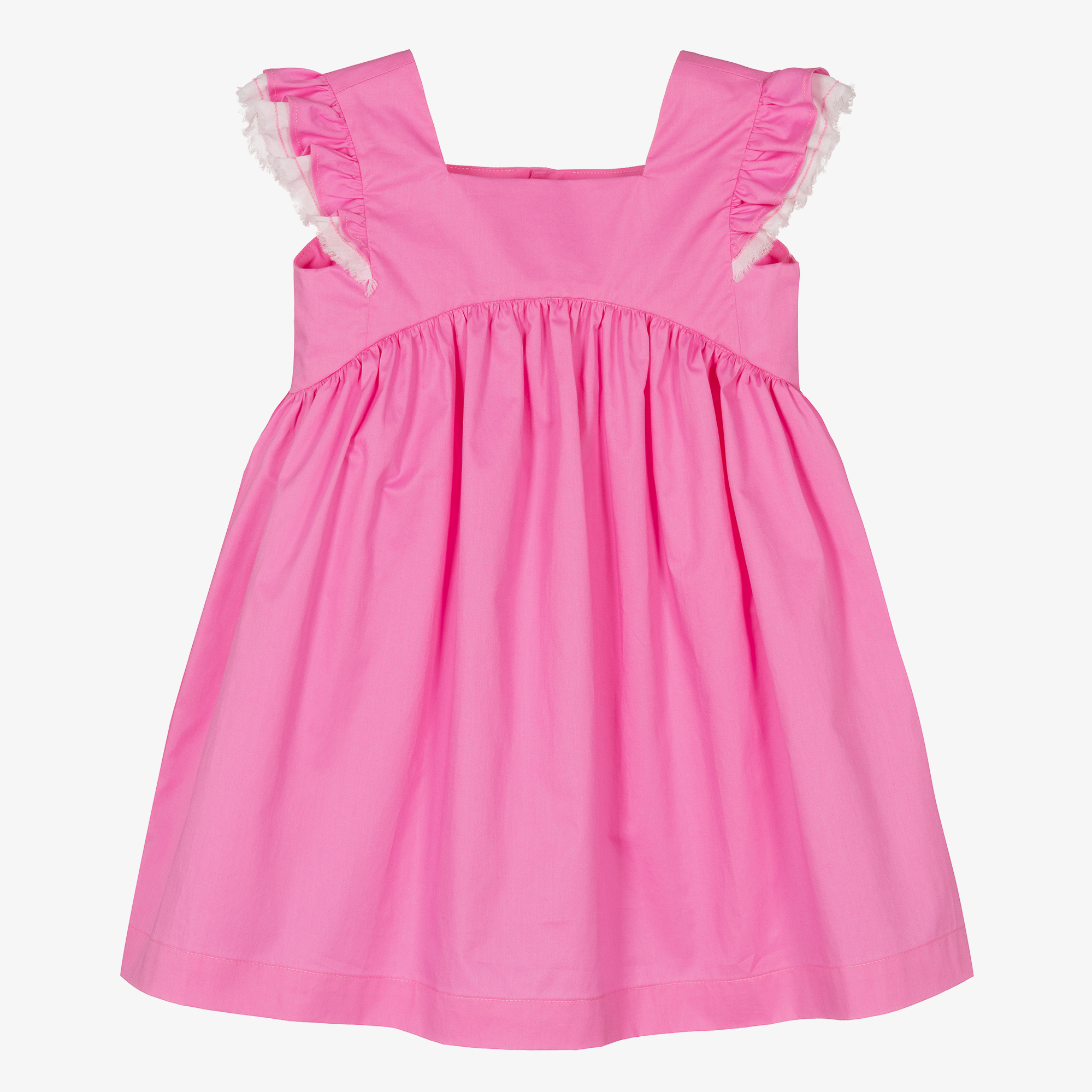 il gufo pink dress Il Gufo Checked Dress | Pink