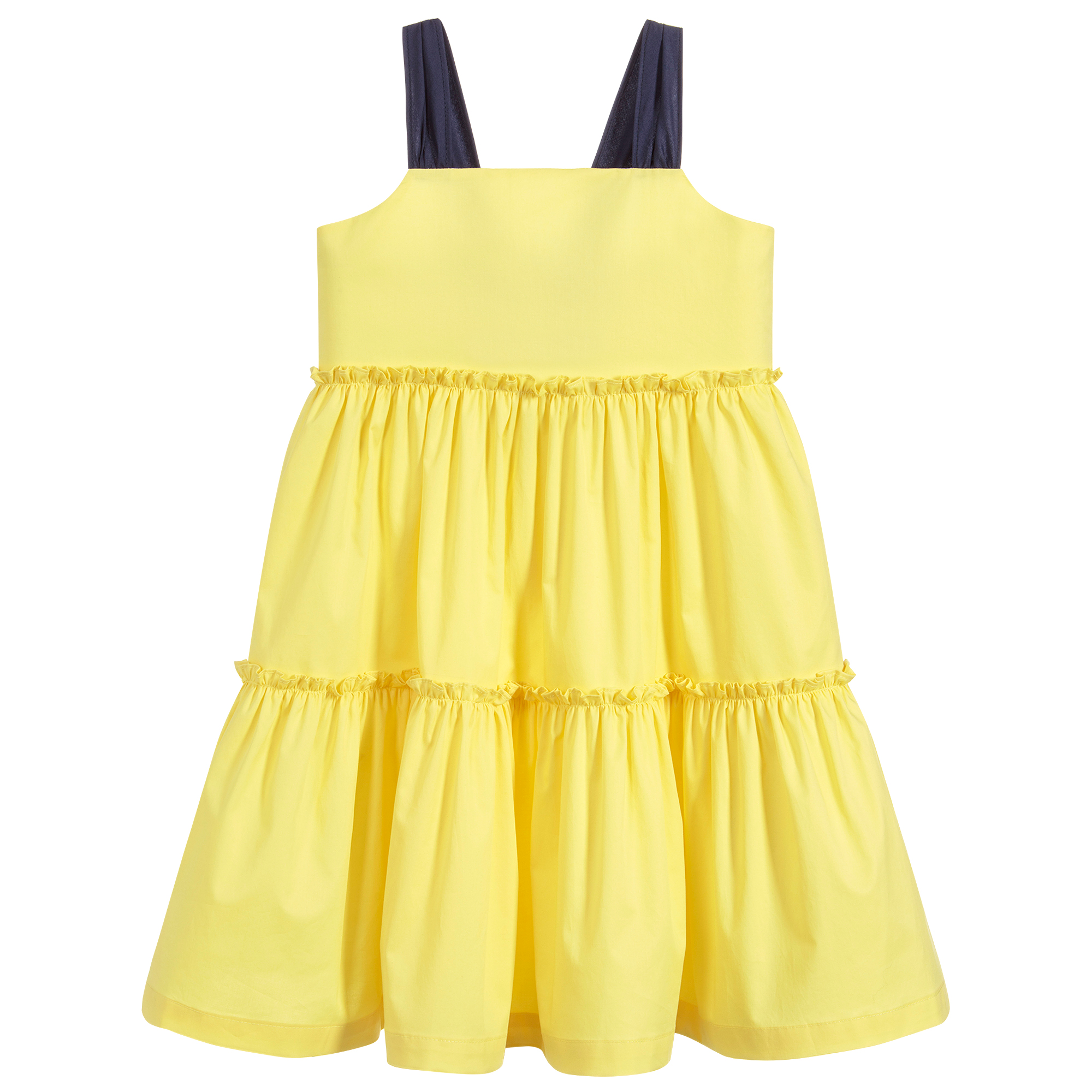 yellow cotton dress