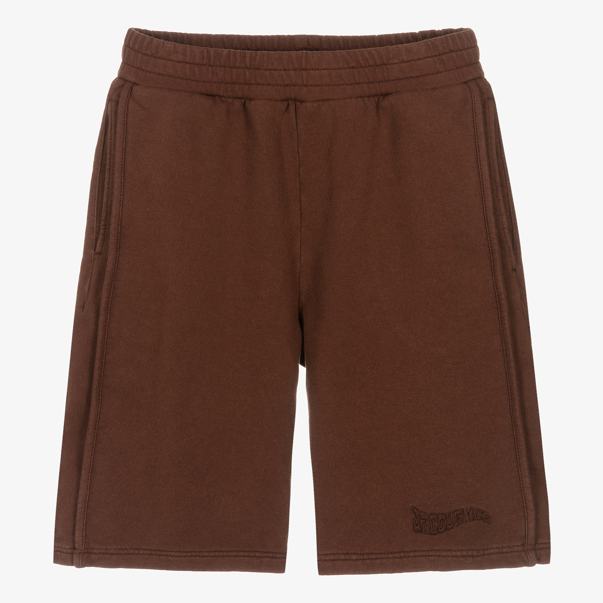 【BOHEMIAN SEOUL】BASIC JERSEY SHORTS jacquemus-teen-brown-cotton-