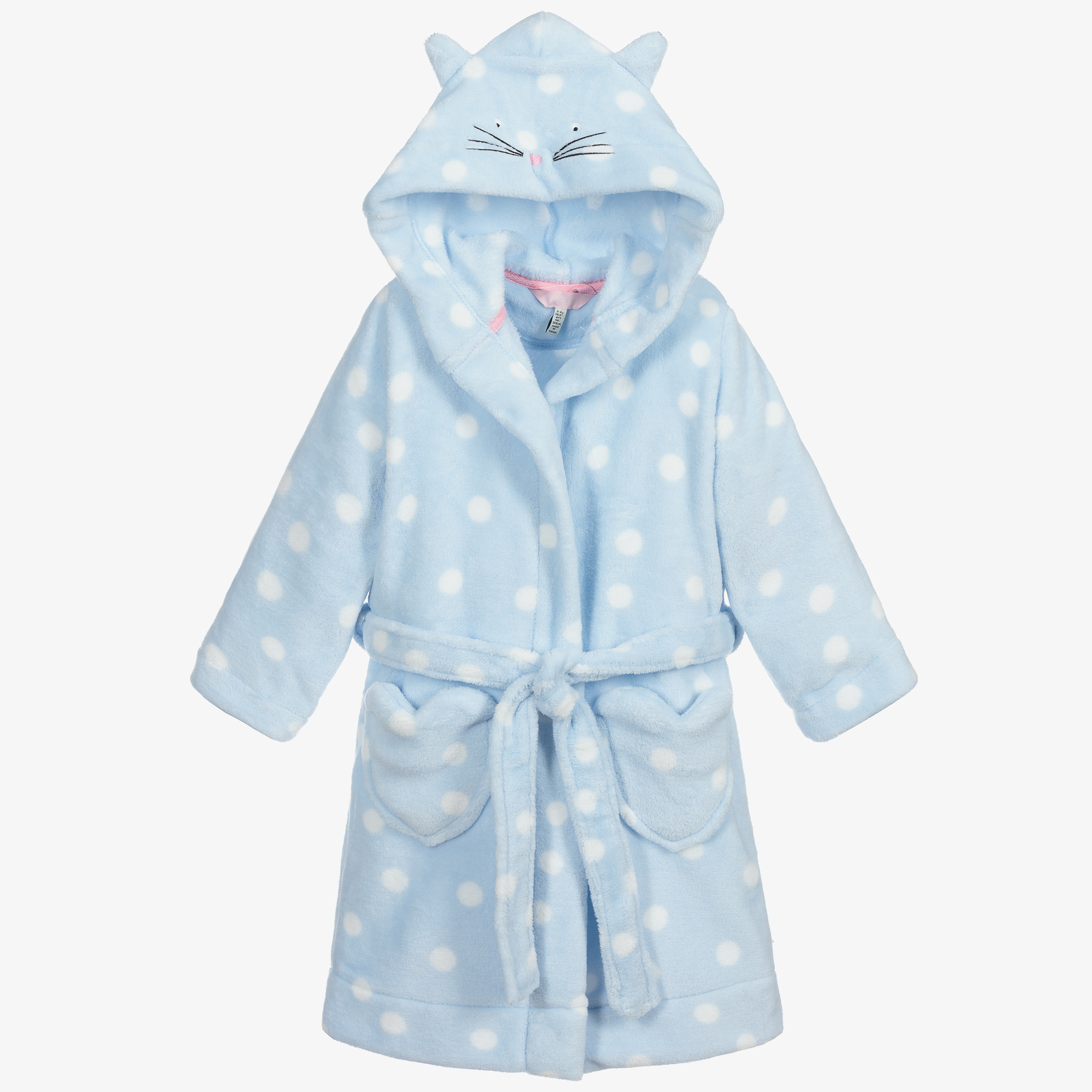 Joules - Blue Fleece Dressing Gown | Childrensalon Outlet Joules - Blue Fleece Dressing Gown | Childrensalon Outlet