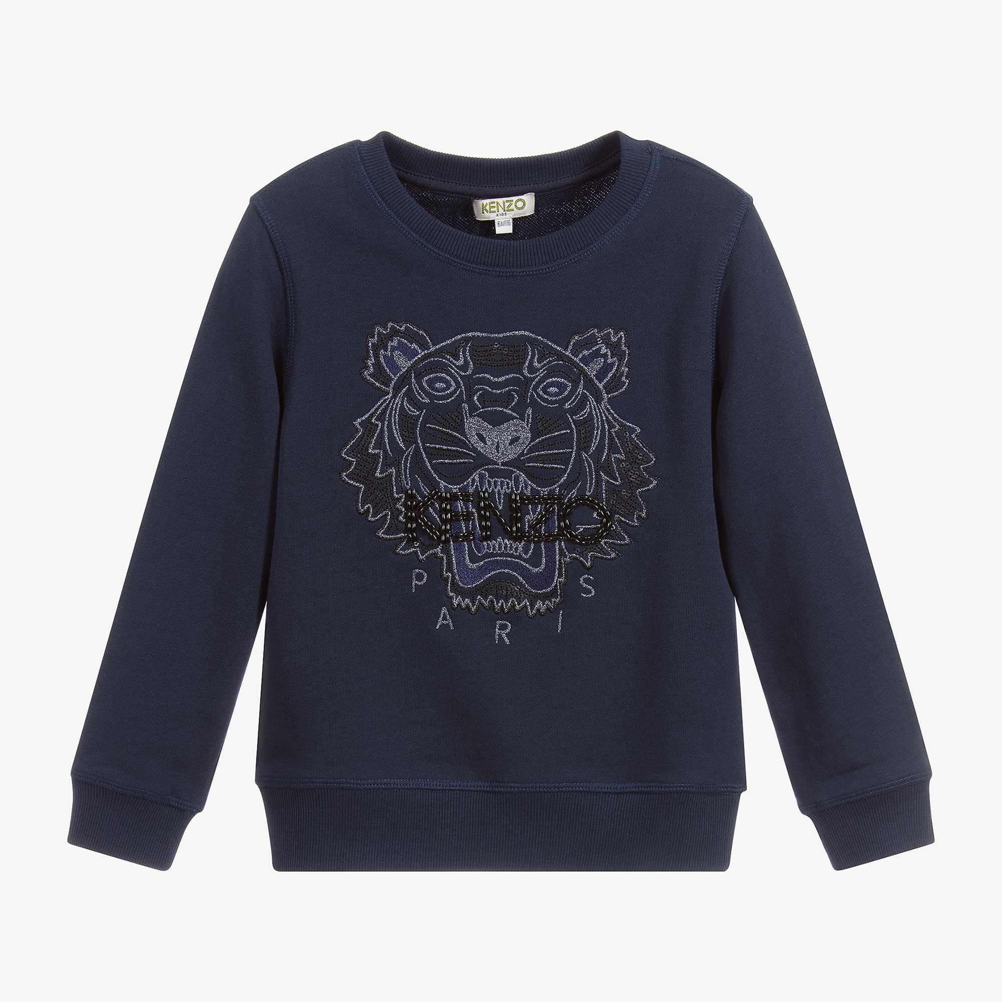Kenzo blue tiger sweatshirt 2025