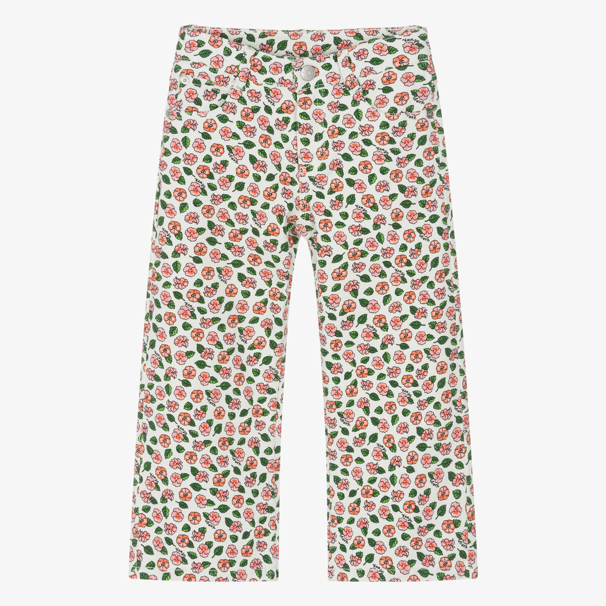 kenzo-kids-girls-ivory-floral- kenzo-kids-girls-ivory-floral-