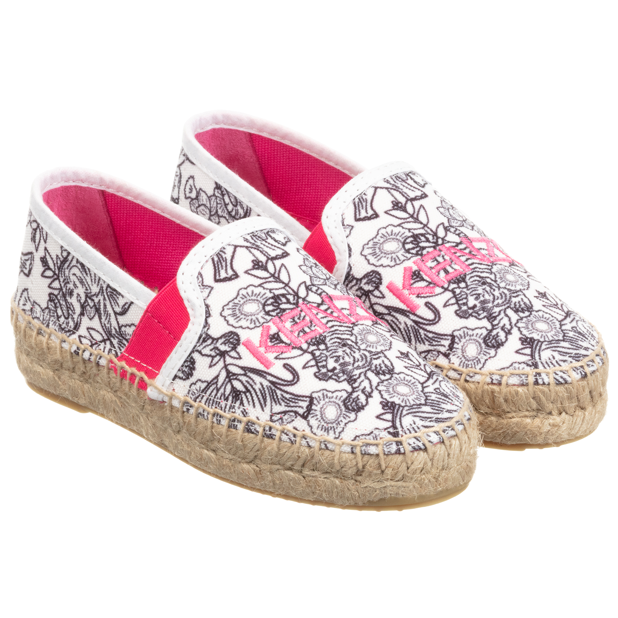 kenzo espadrilles pink