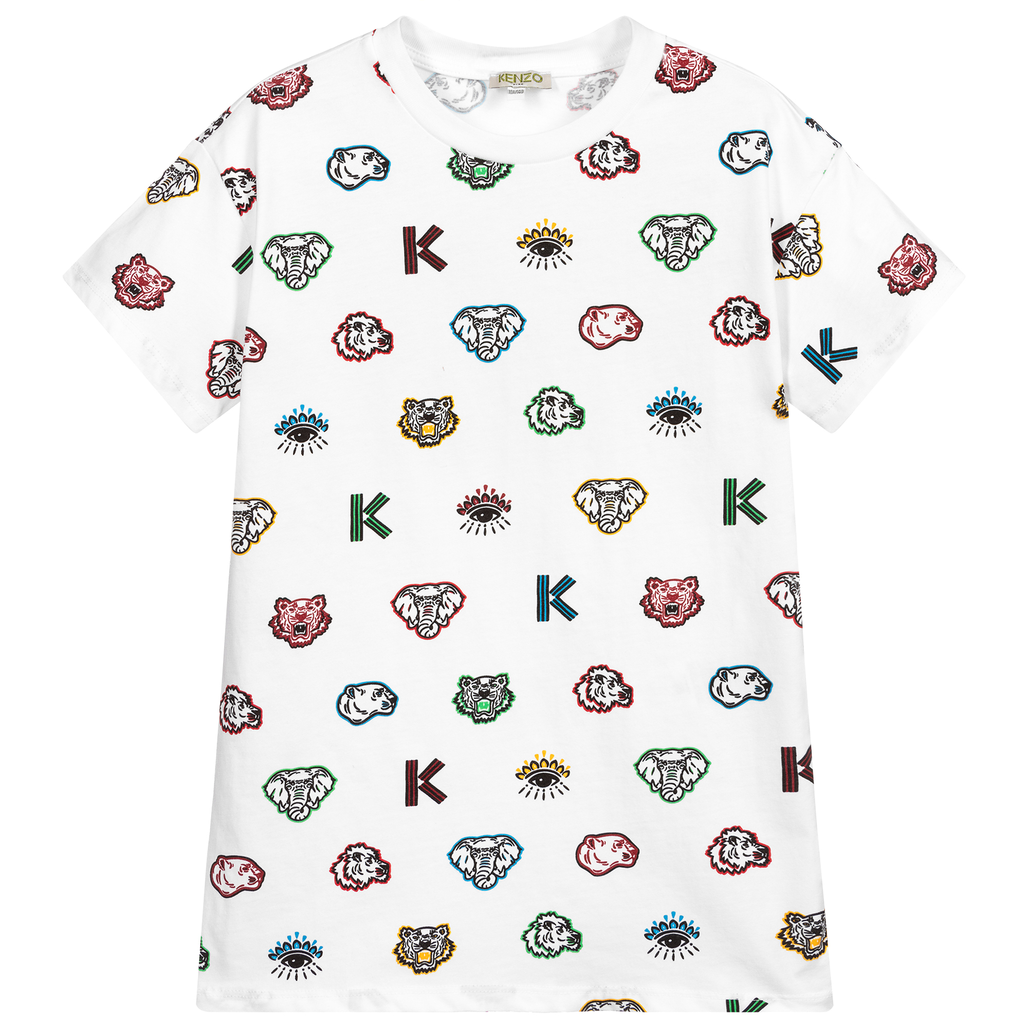 KENZO KIDS - Teen Boys White Logo | Childrensalon Outlet