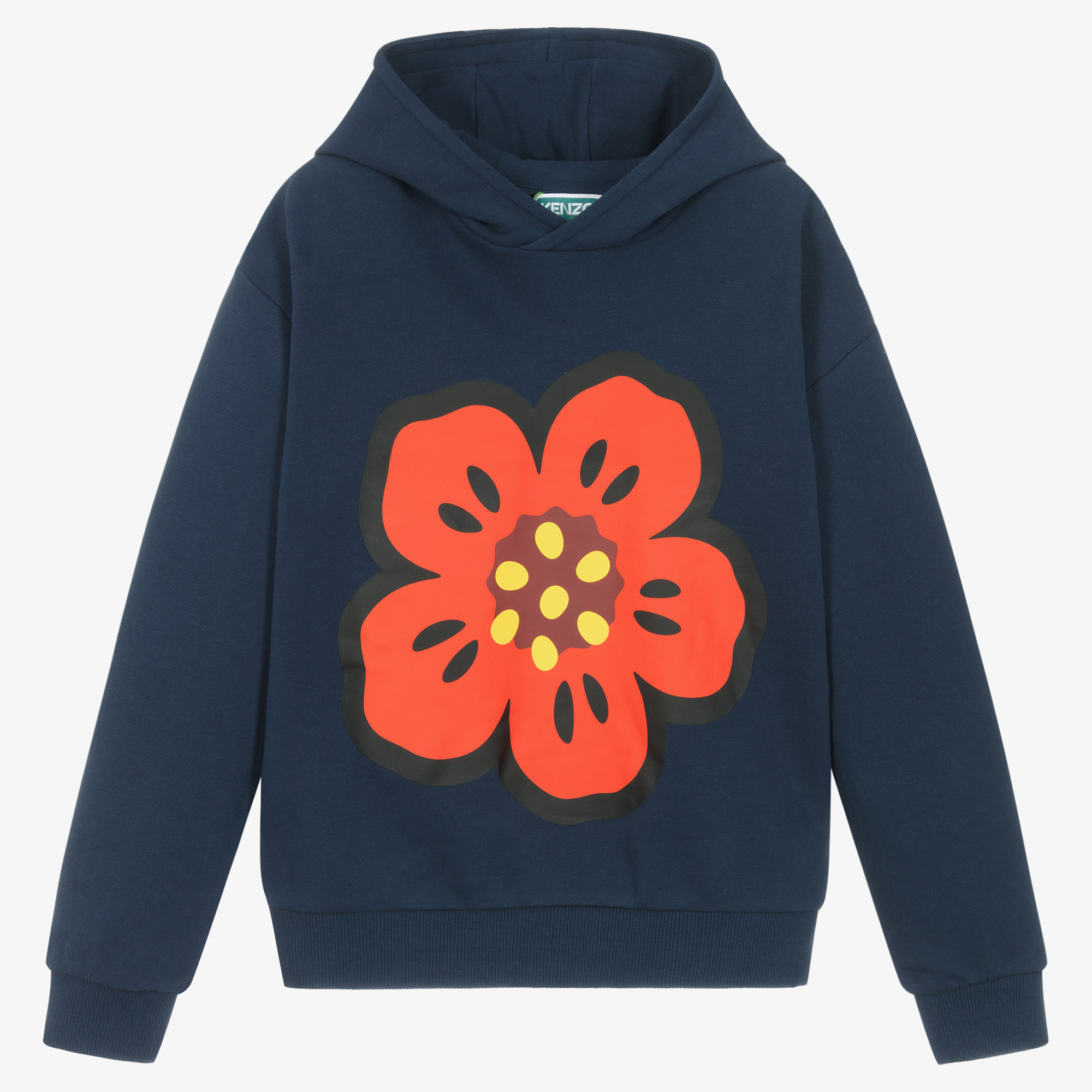 [RADINEO]★ 韓国人気★BLUE FLOWER 3 HOODIE MUSINSA | RADINEO Blue Flower 3 Hooded Black