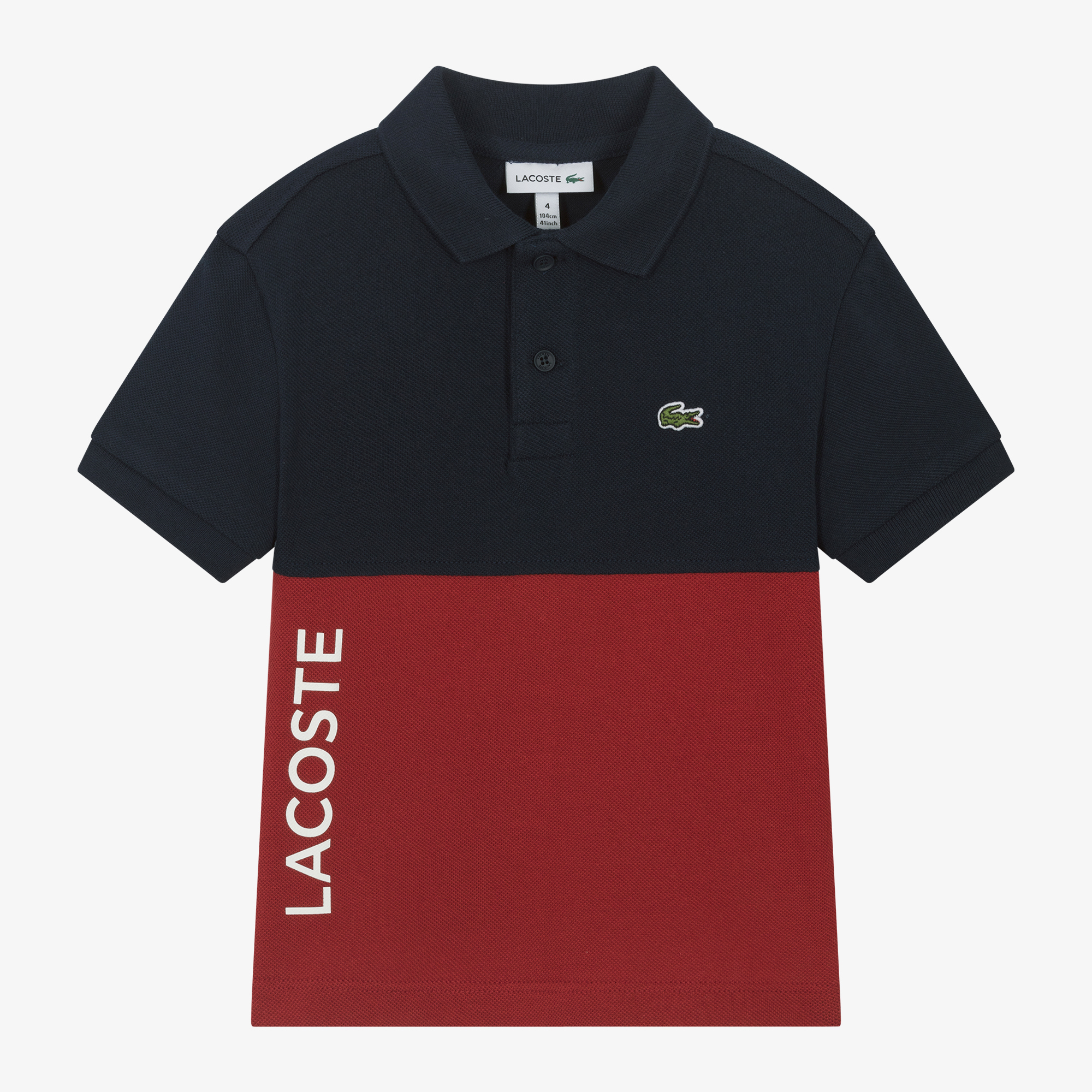 Lacoste Polo Red Polo Kids Lacoste Kids' Lacoste Petit Piqué Polo