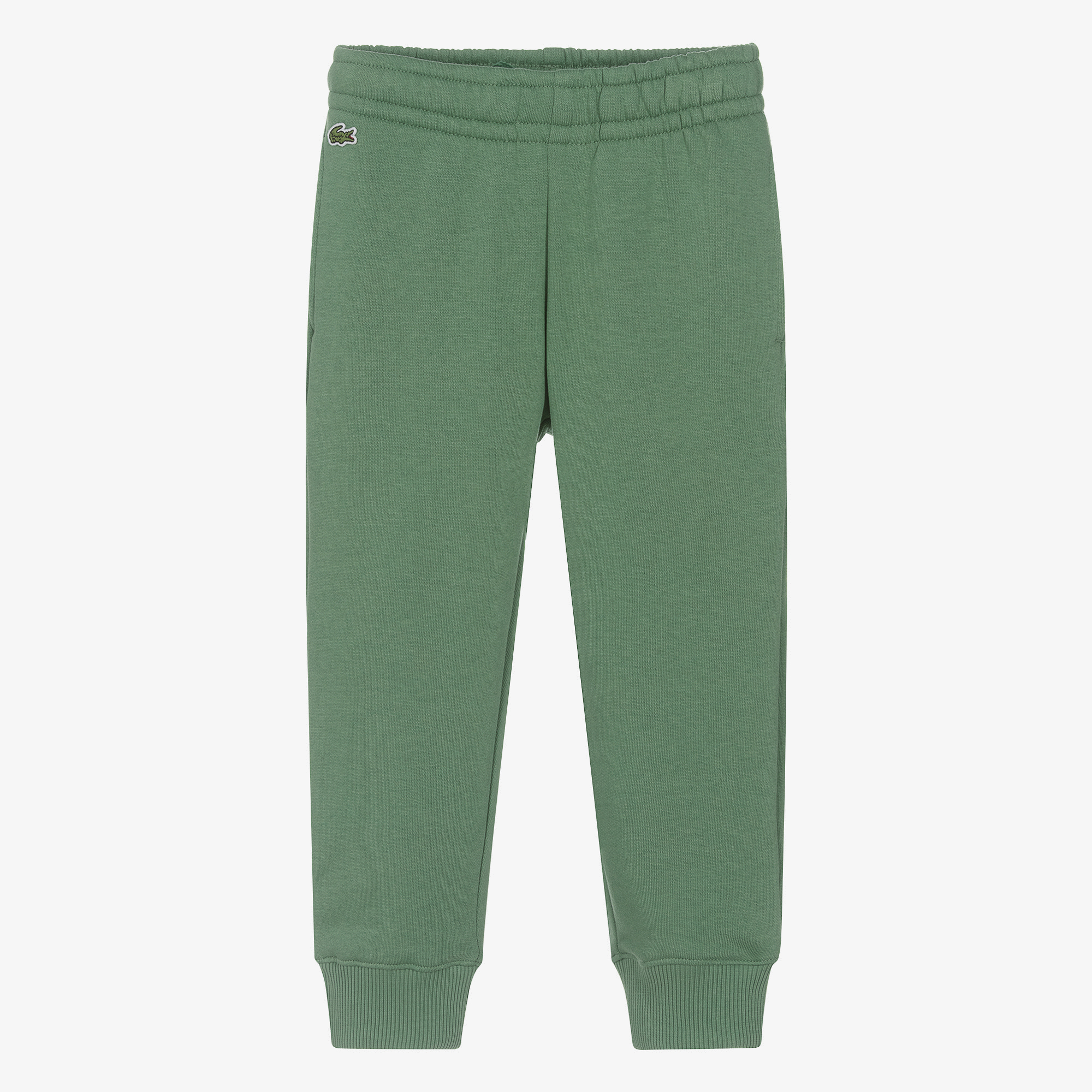 Lacoste Joggers Slim Fit De Algodón Orgánico Verde - textil