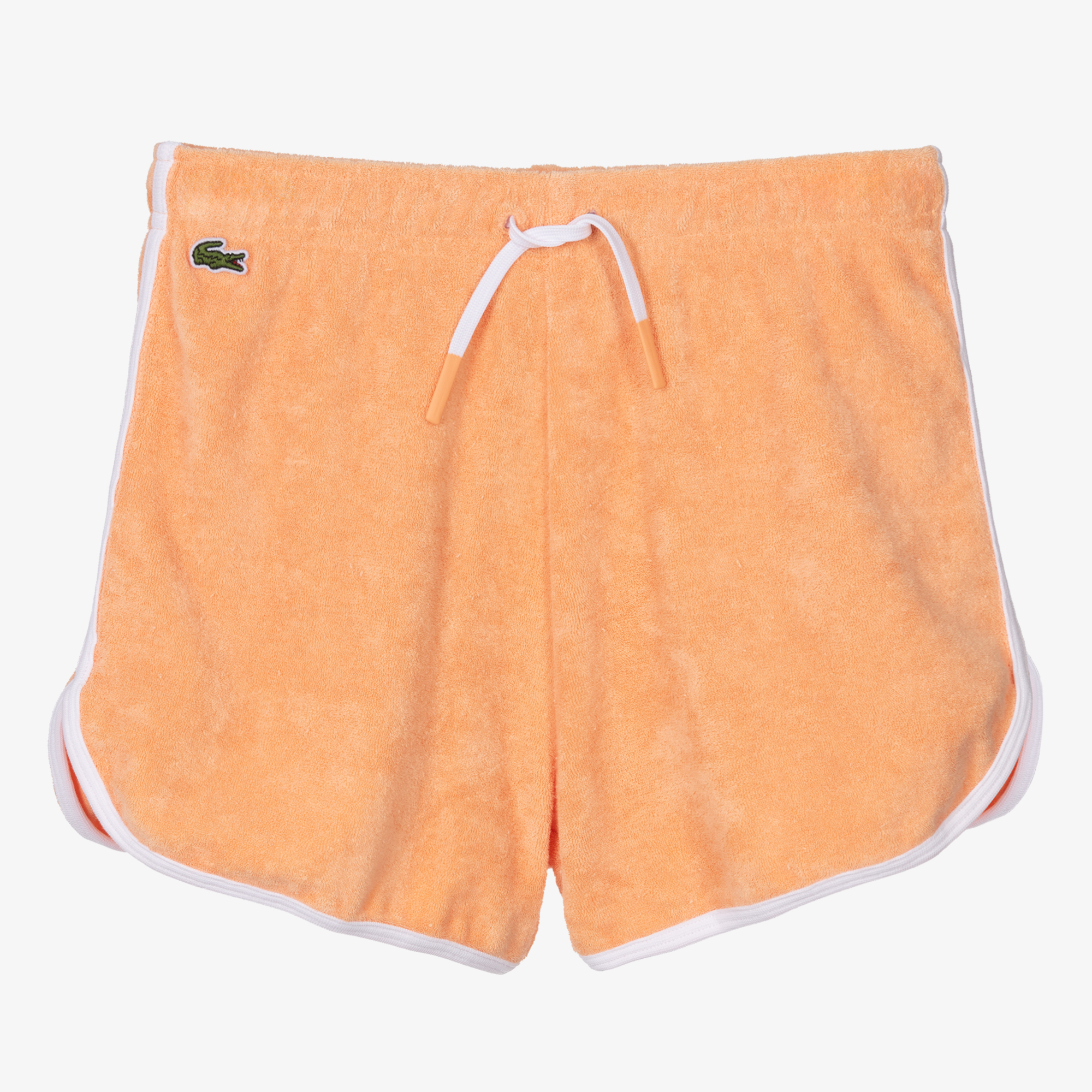 Orange lacoste shorts shop