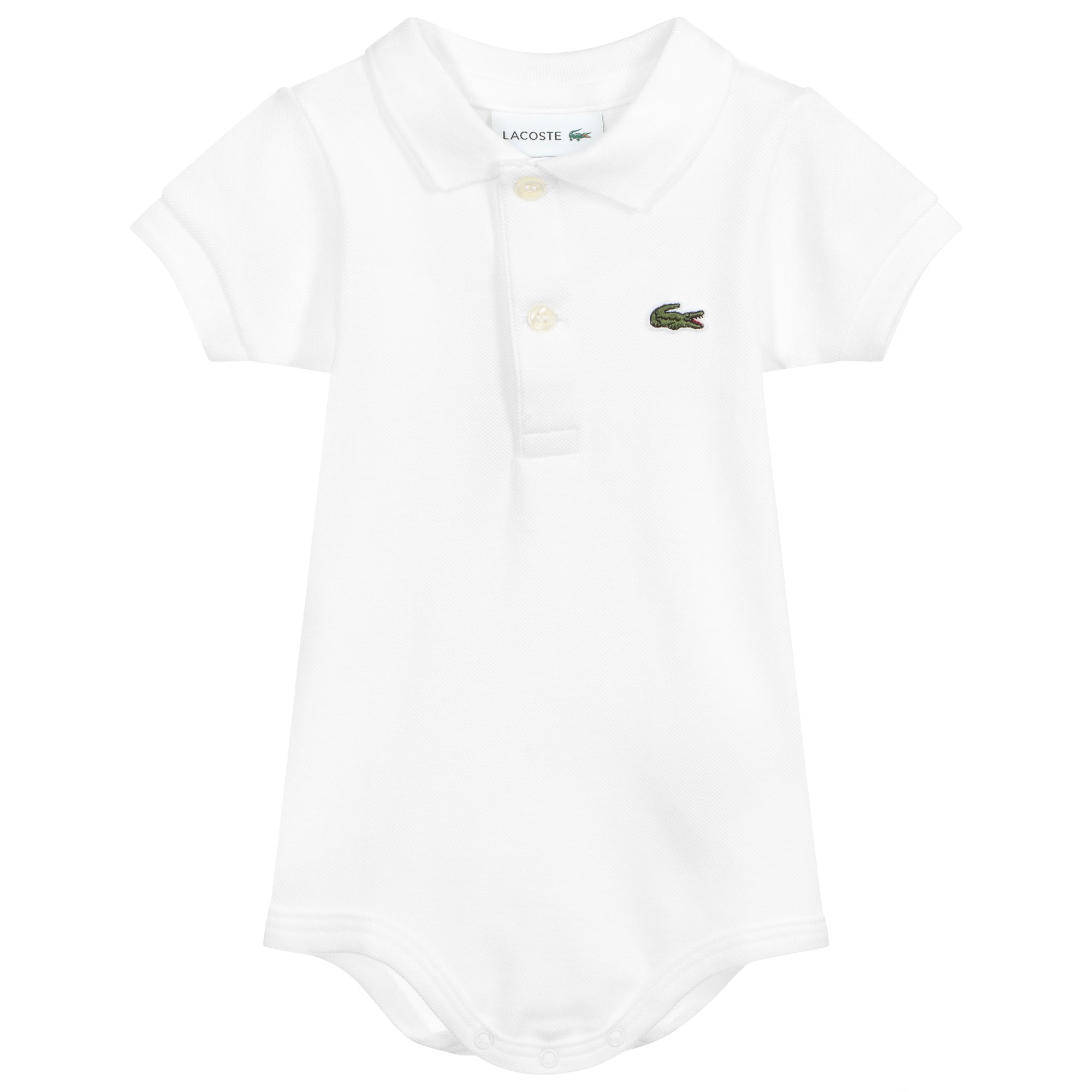 Lacoste - White Baby Polo Shirt | Childrensalon Outlet