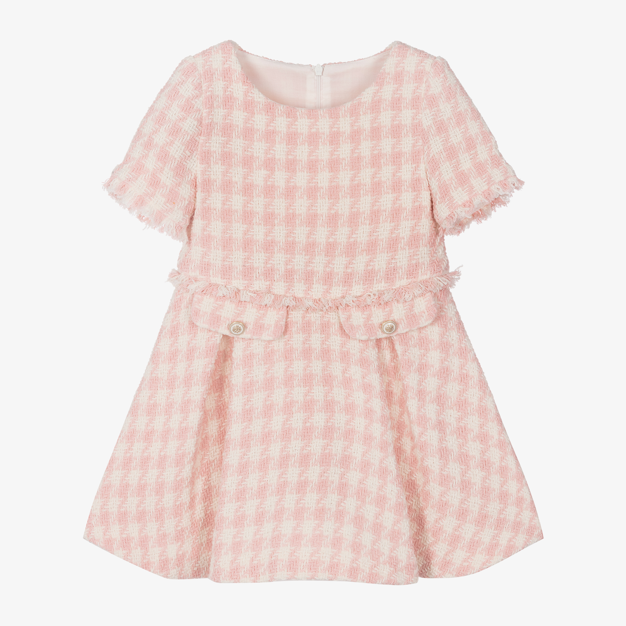 lapin house pink dress Lapin House x Mary Katrantzou Floral Peter Pan-collar Dress | Pink