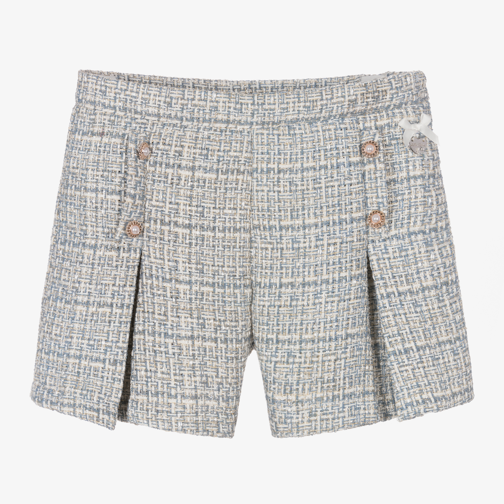 melt the lady tweed short pants wh×bk TILDA TWEED SHORTS (BLACK) | SuperGurl