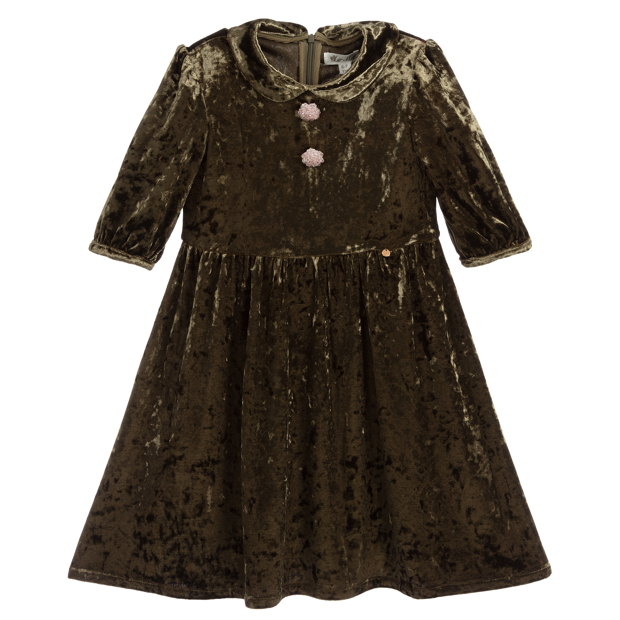 green velvet dress kids