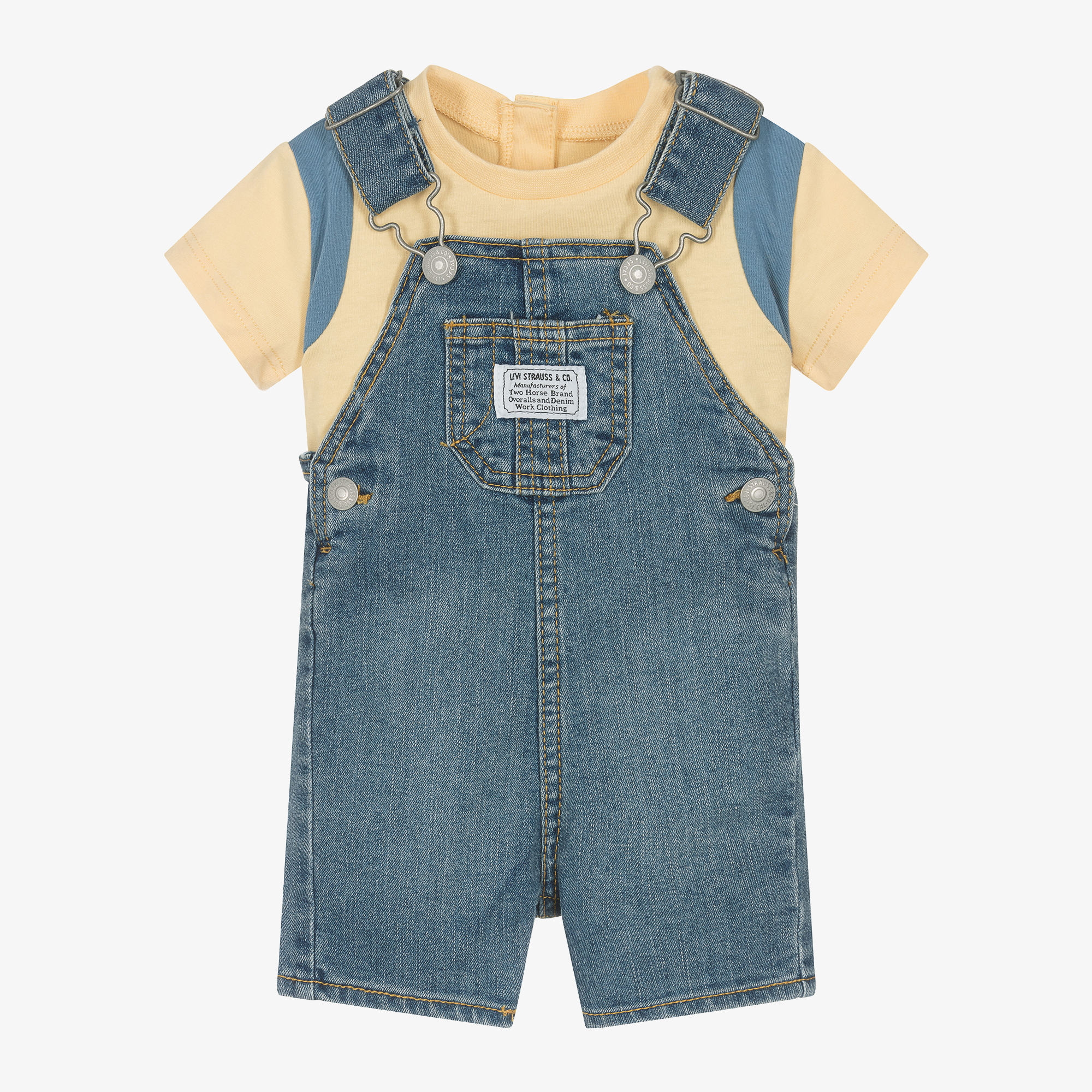levi-s-baby-boys-yellow-blue- levi-s-baby-boys-yellow-blue-