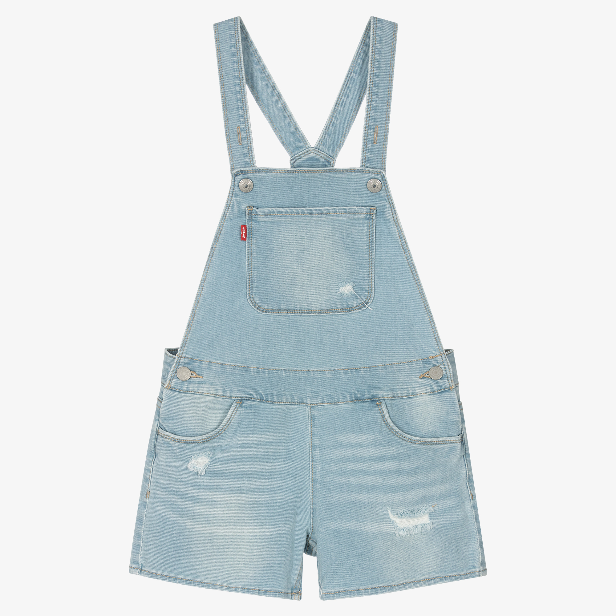 Levi cheap dungaree shorts