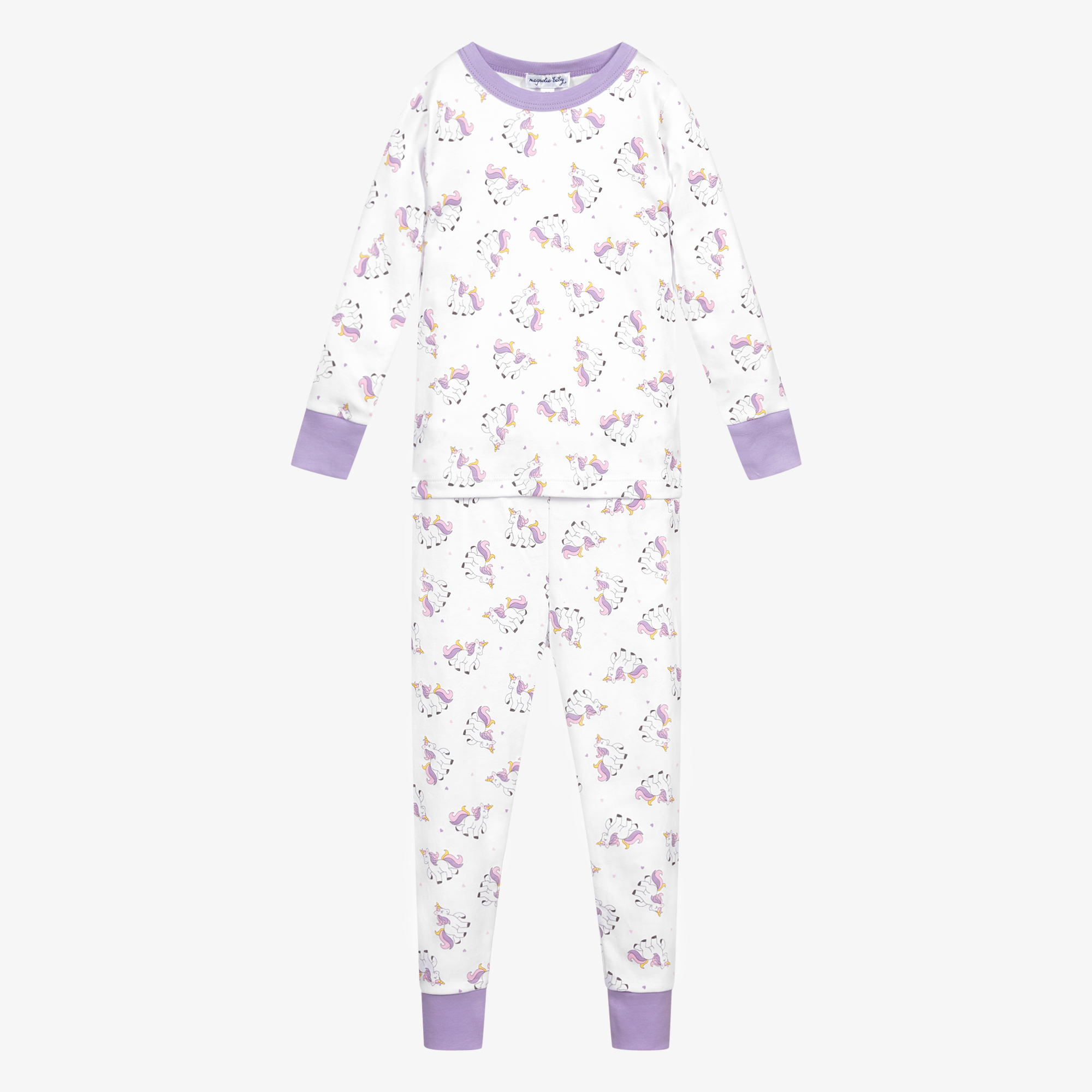 Magnolia Baby Pima Cotton Unicorn Pyjamas Childrensalon Outlet