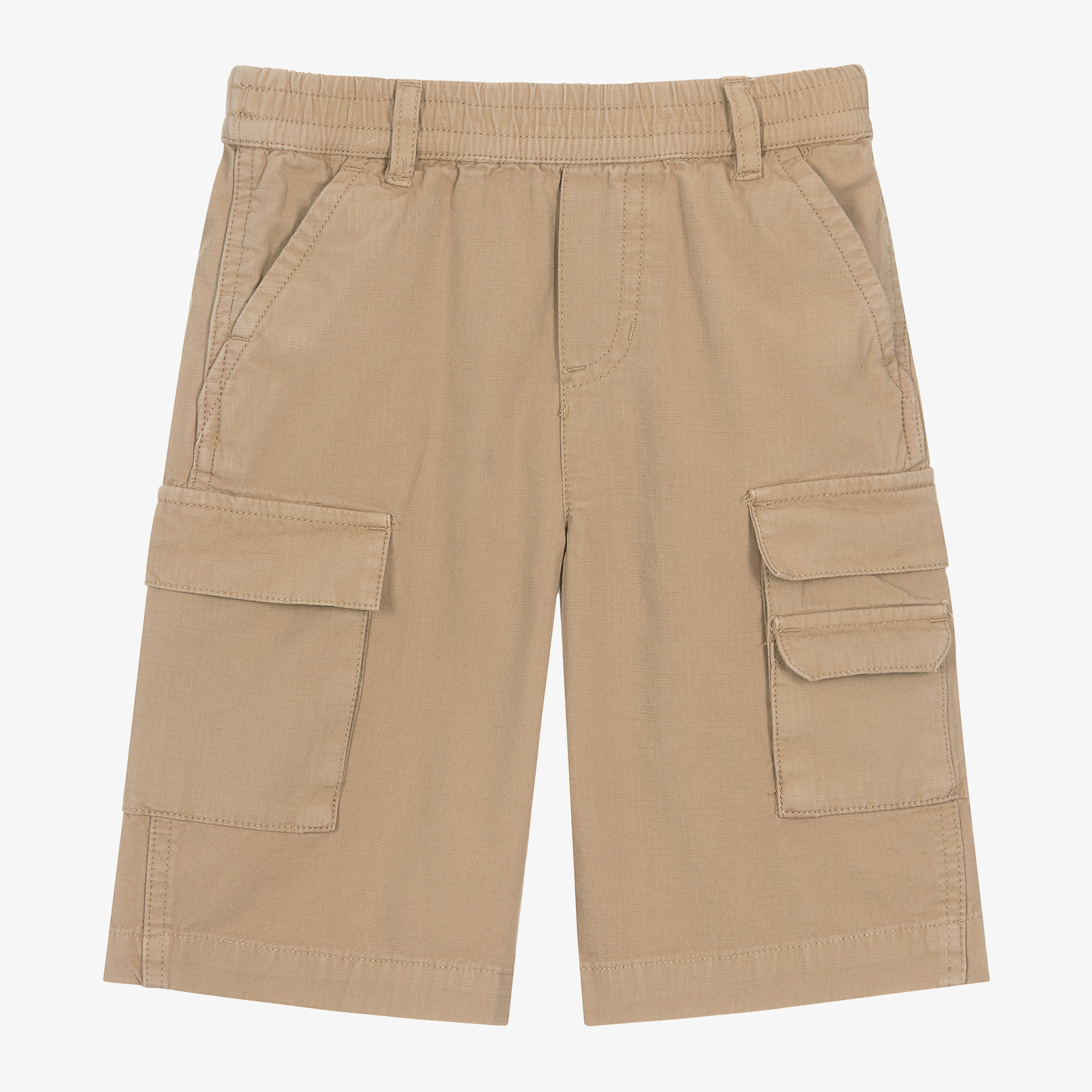 MARC JACOBS - Beige Cotton Twill Cargo Shorts