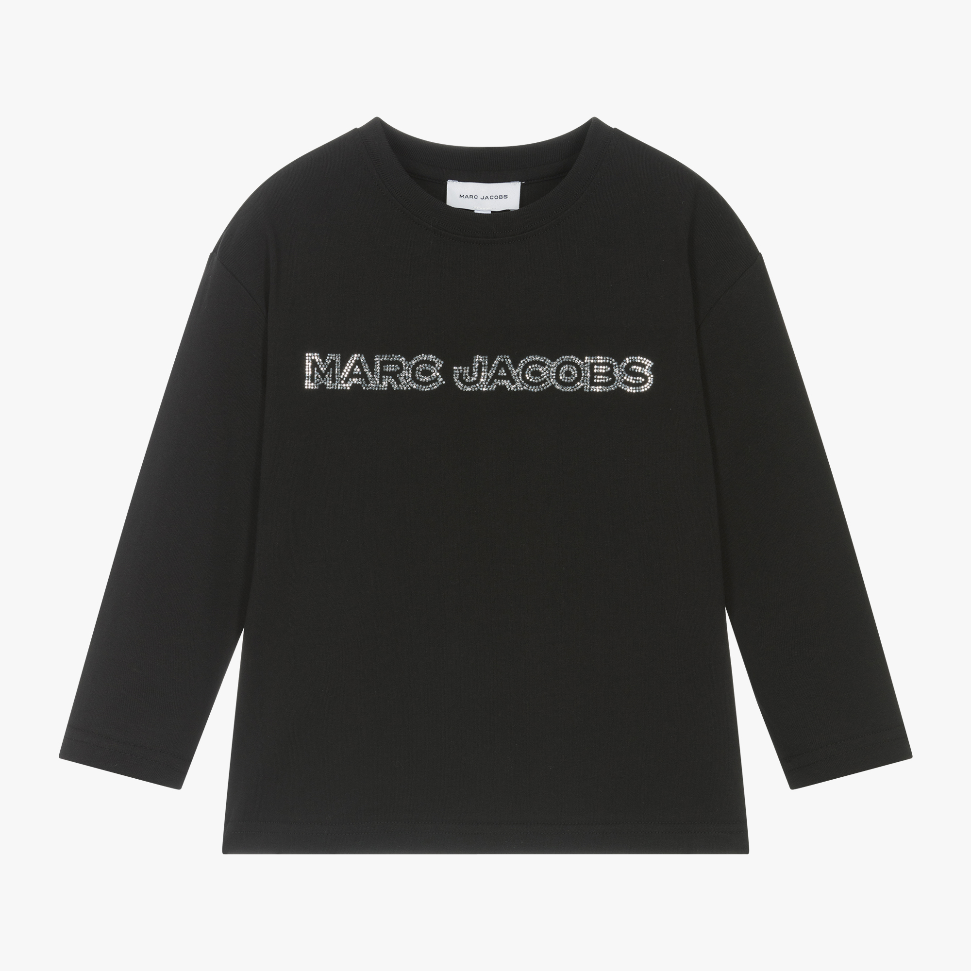 MARC JACOBS - Girls Cotton Rhinestone Top | Childrensalon Outlet