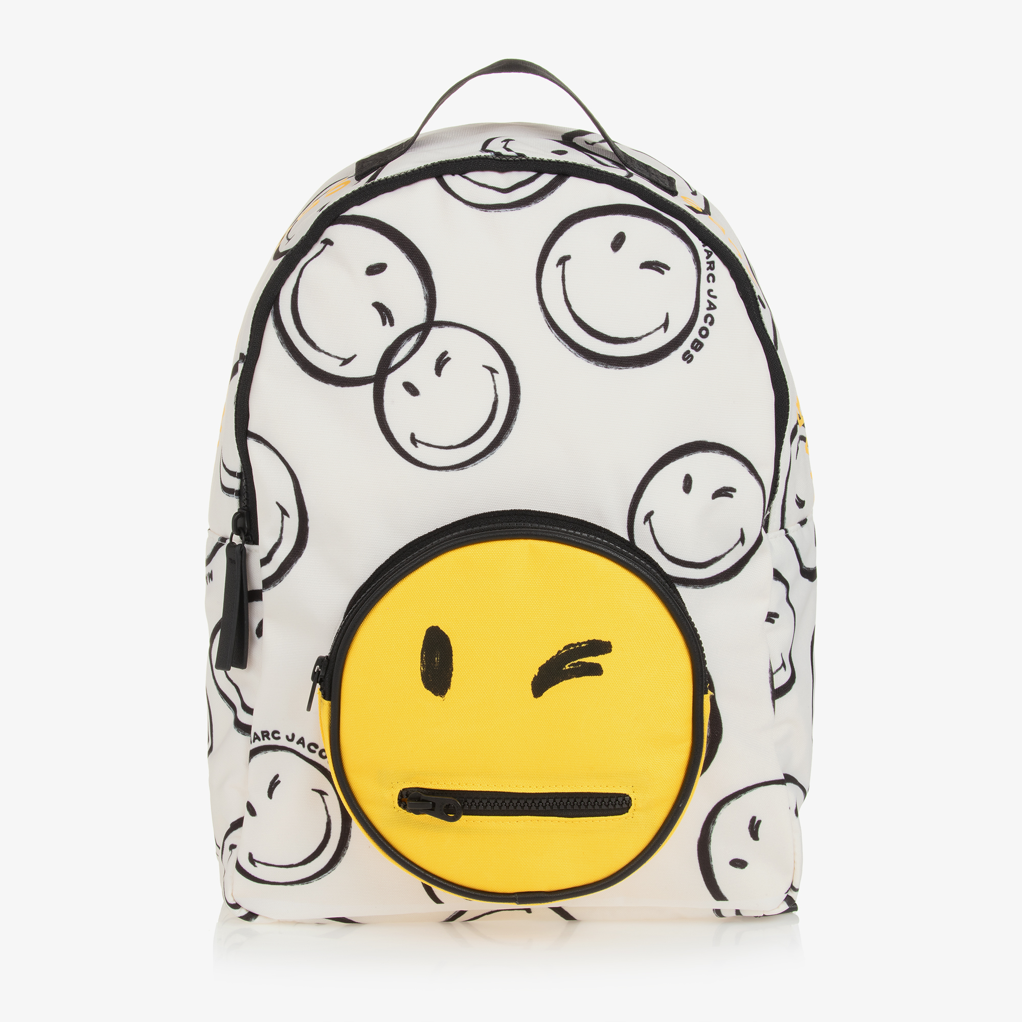 Happy face backpack sales