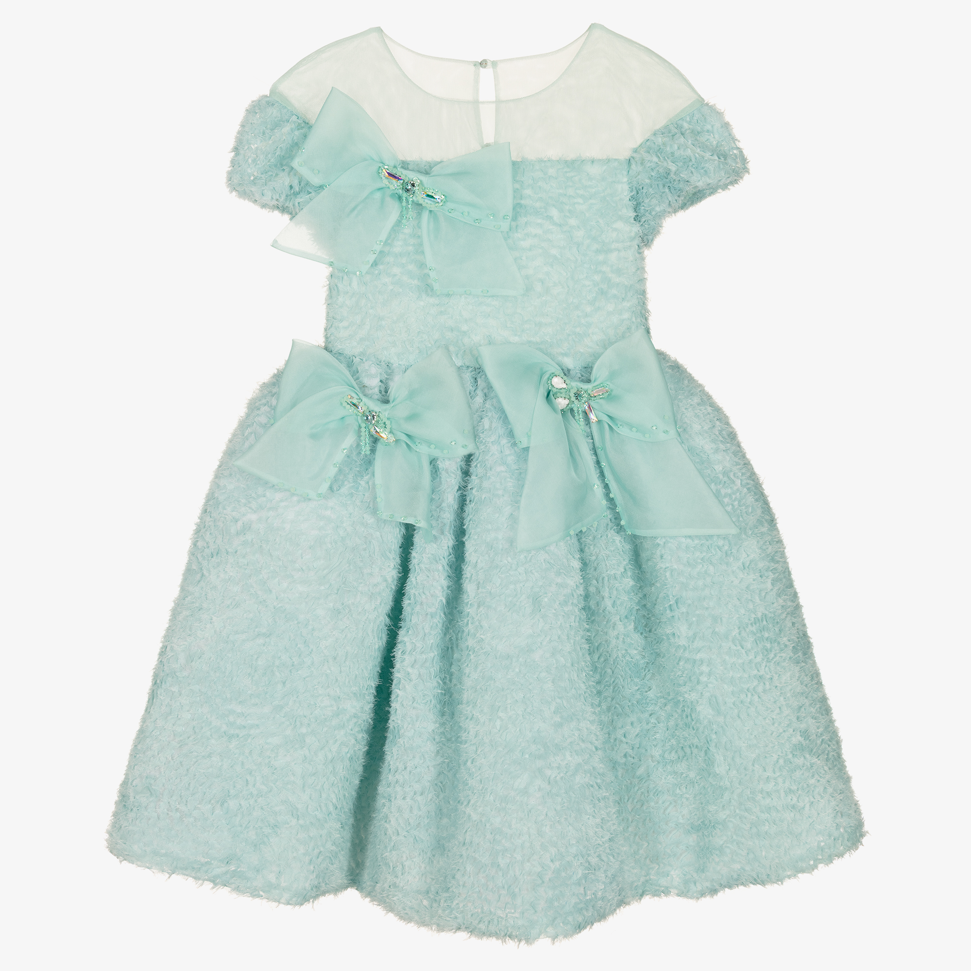 green marchesa dress Marchesa Illusion One-Shoulder Tulle Maxi Dress main image 0