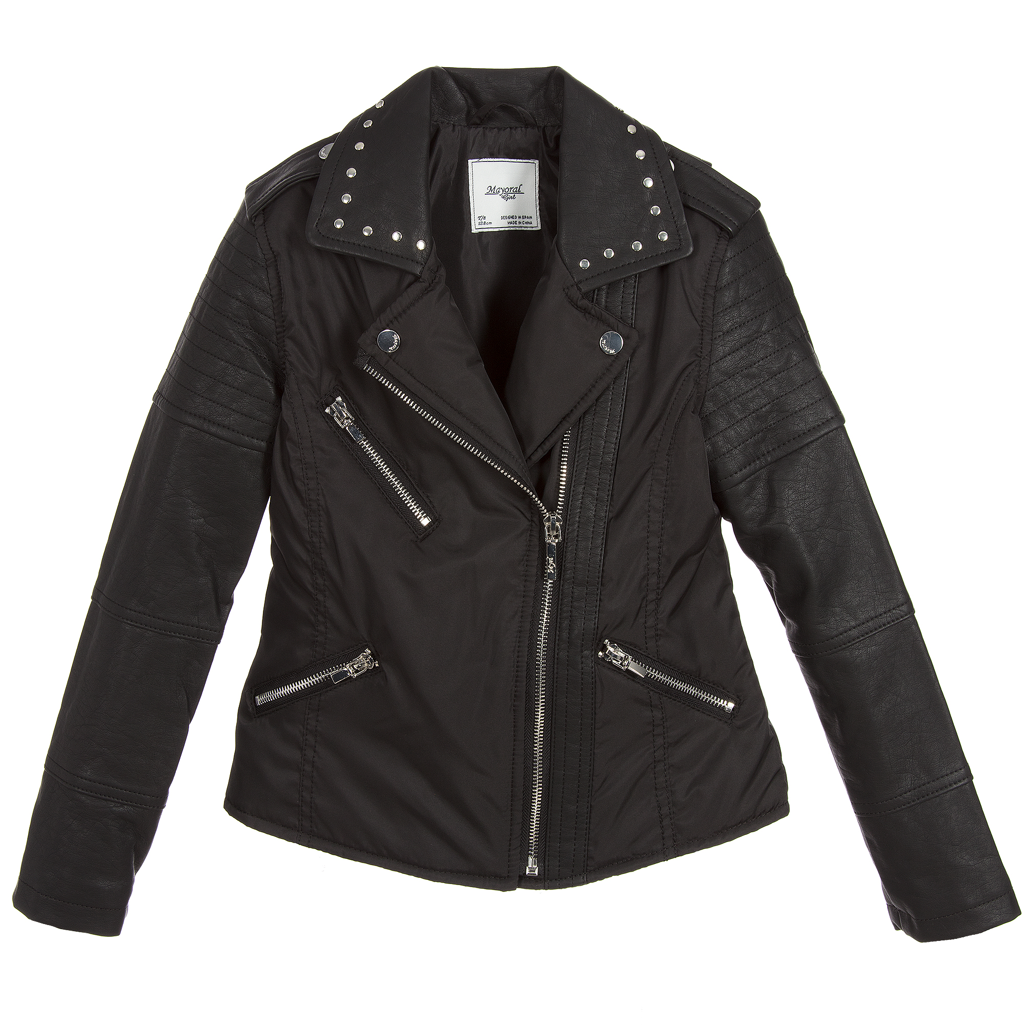 mayoral leather jacket