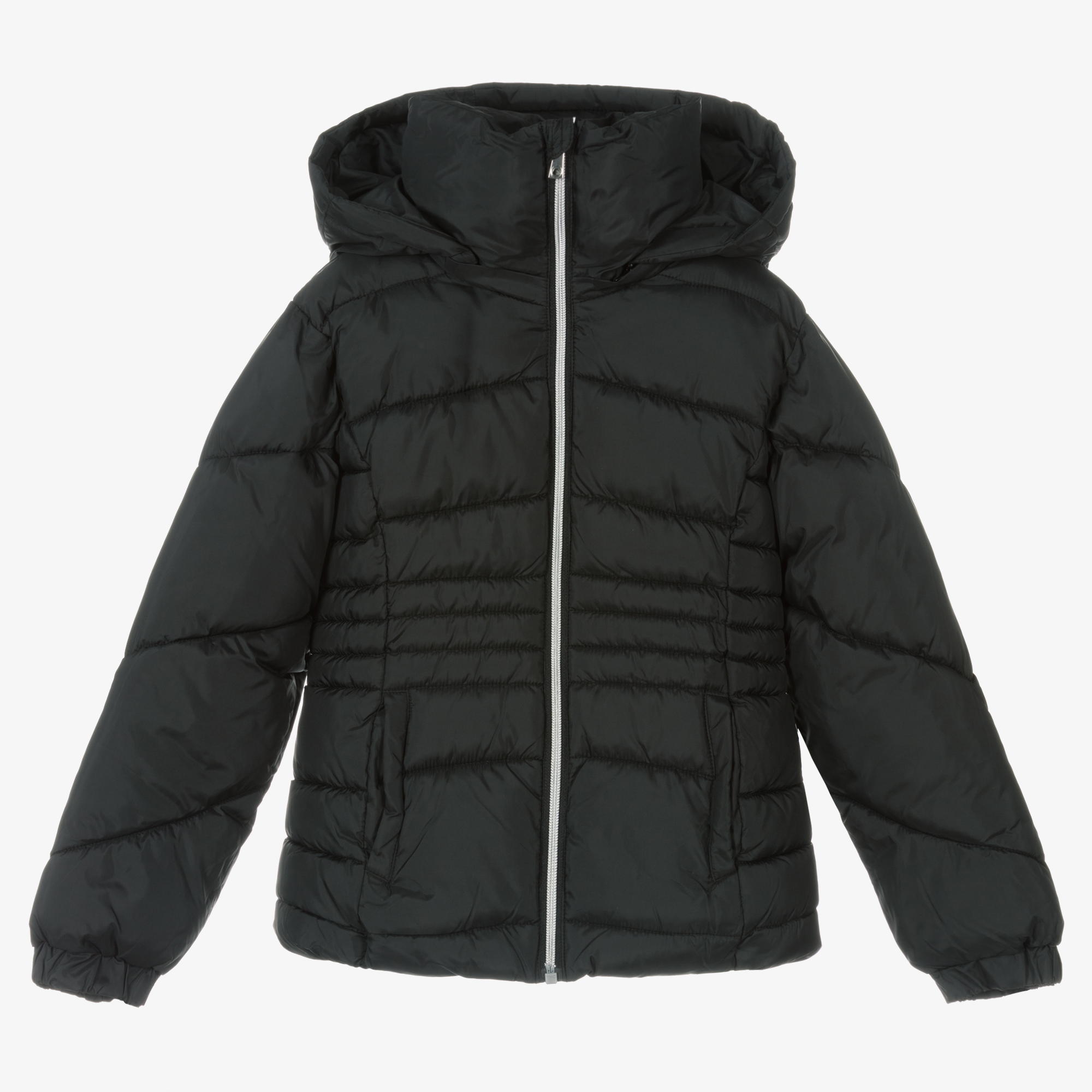 Mayoral Pink Iridescent Puffer Jacket main image 1