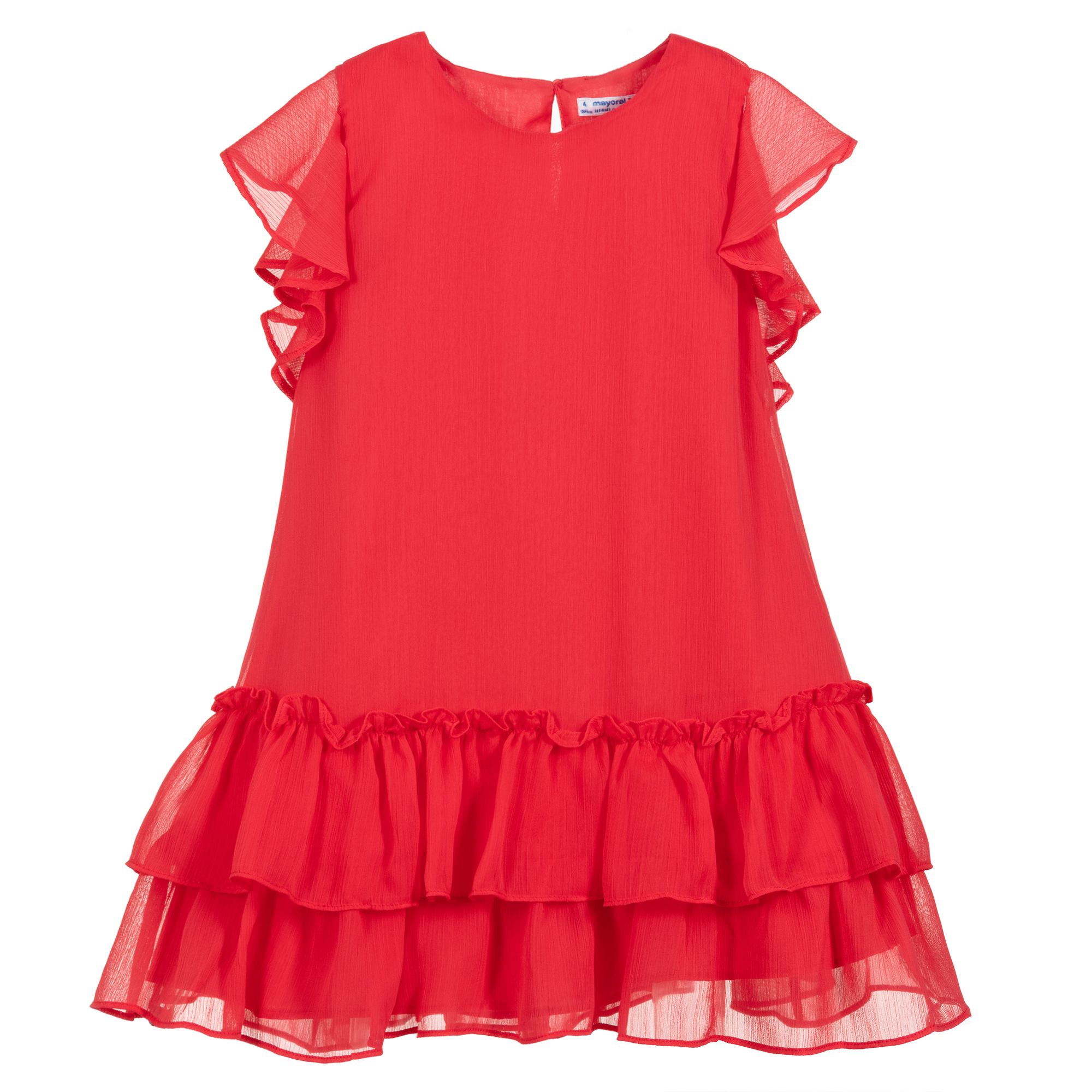 Mayoral - Pink Cotton Jersey Dress | Childrensalon Outlet