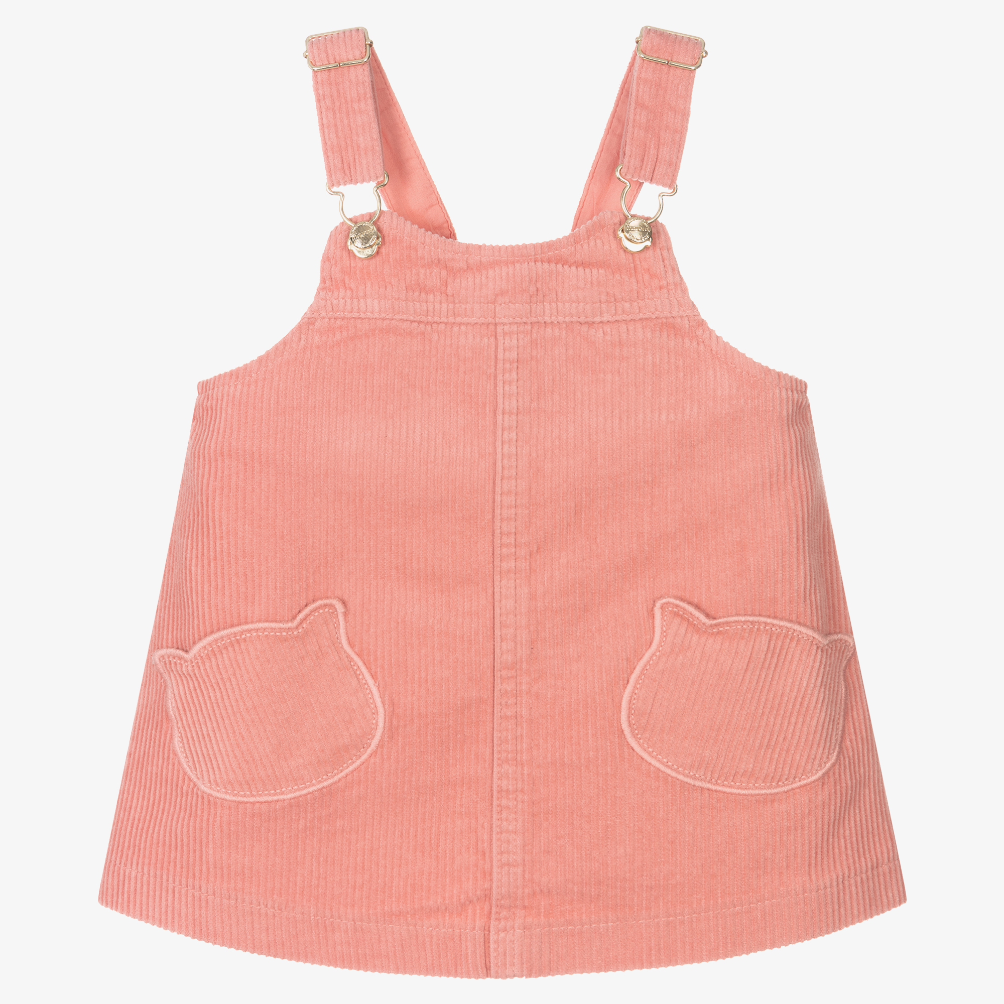 Mayoral - Girls Pink Corduroy Dress | Childrensalon Outlet