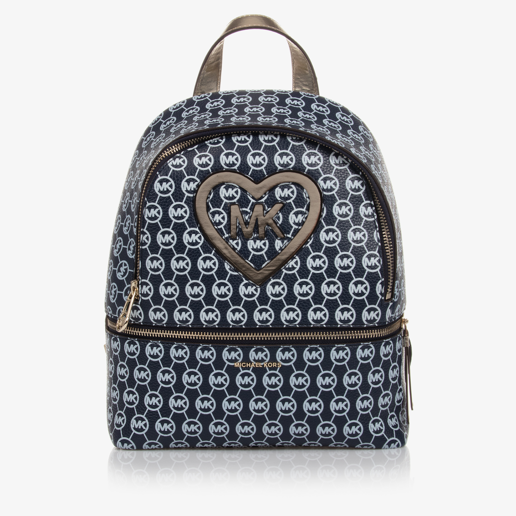 michael kors blue backpack