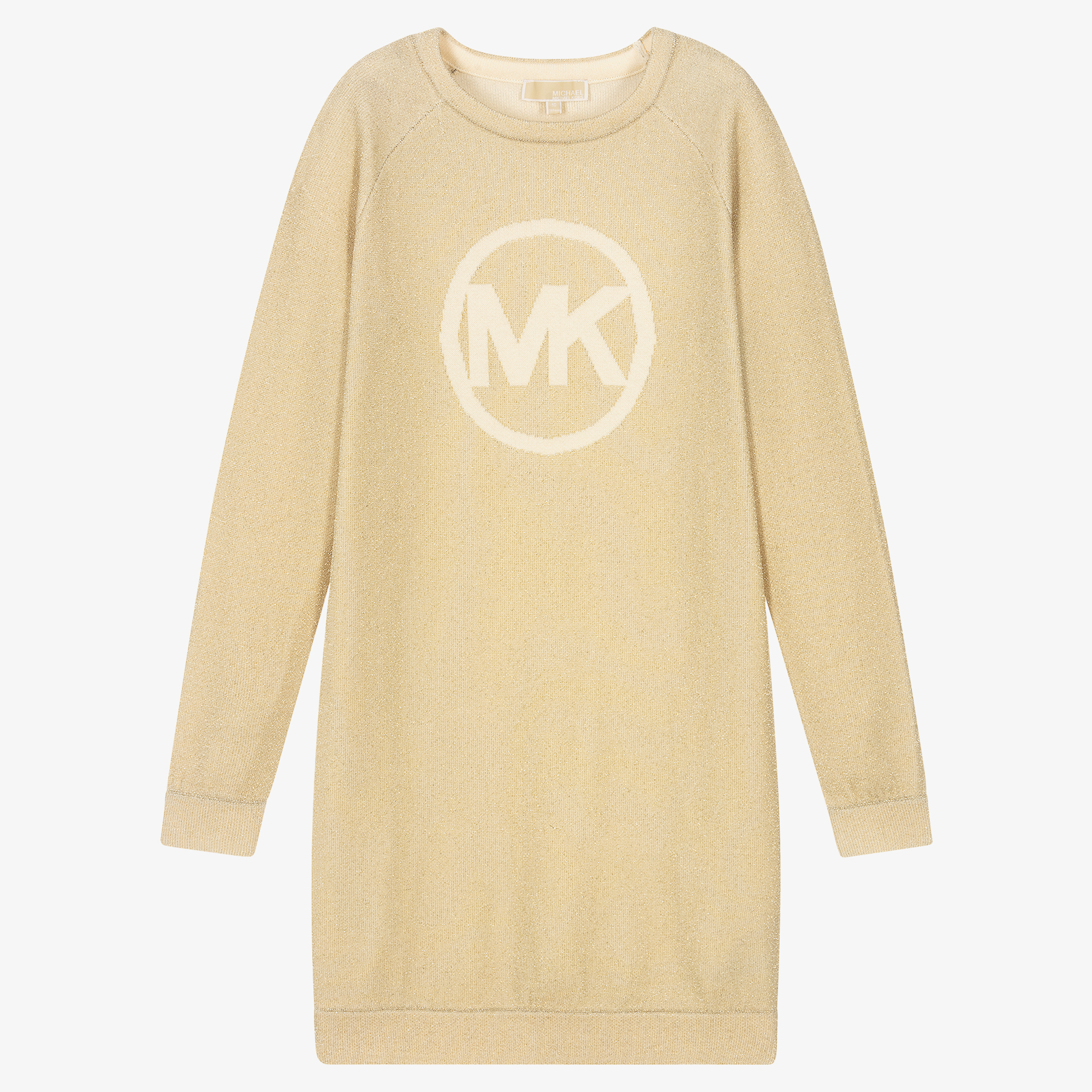 Michael Kors Kids - Teen Girls Gold Sweater Dress | Childrensalon Outlet