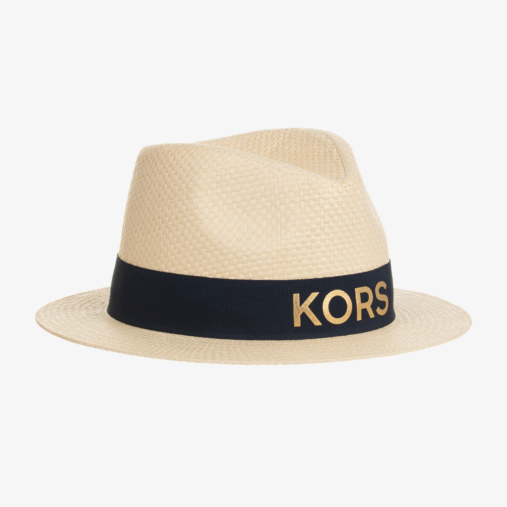 Michael Kors Kids - Teen Girls Light Beige Straw Hat