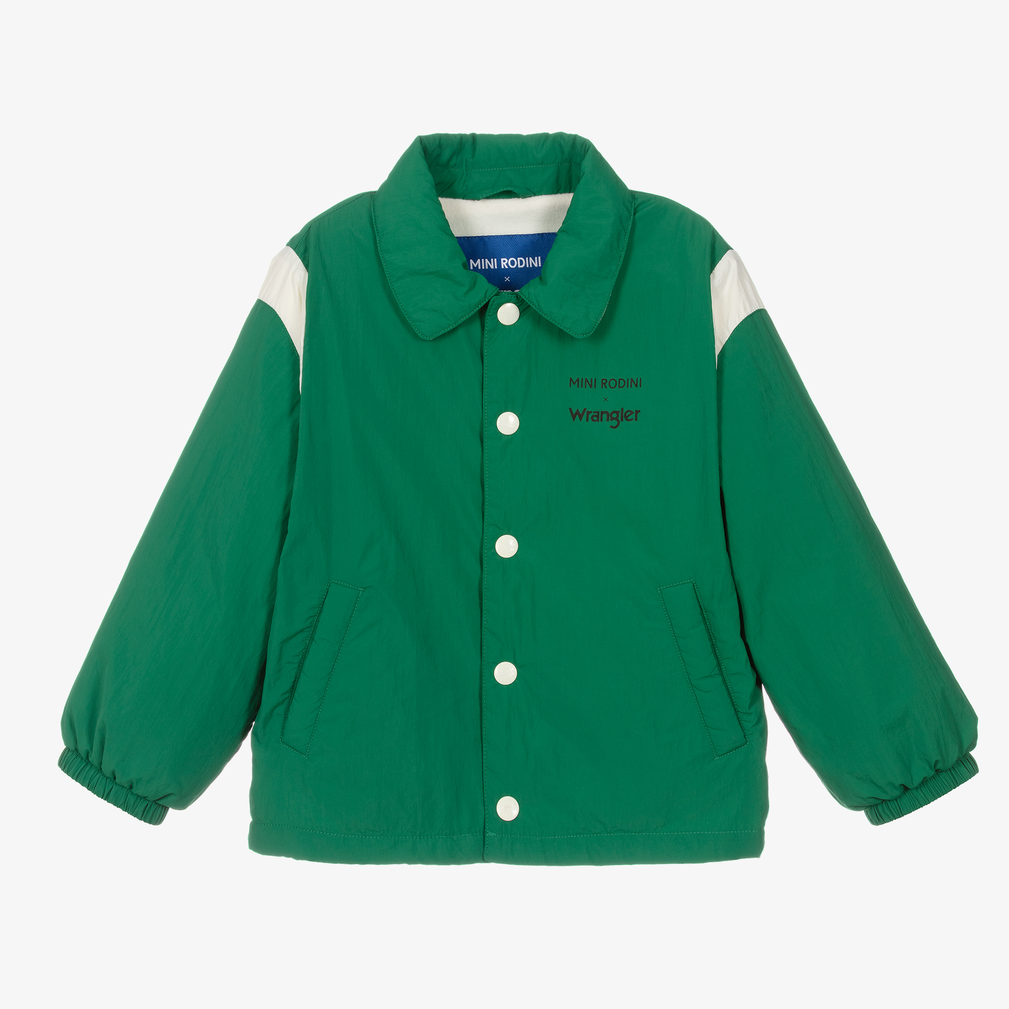 キッズアウター Mini Rodini SS22 WCT JACKET (2222012275 GREEN) グリーン（緑）系 Mini Rodini(ミニロディーニ) キッズアウター