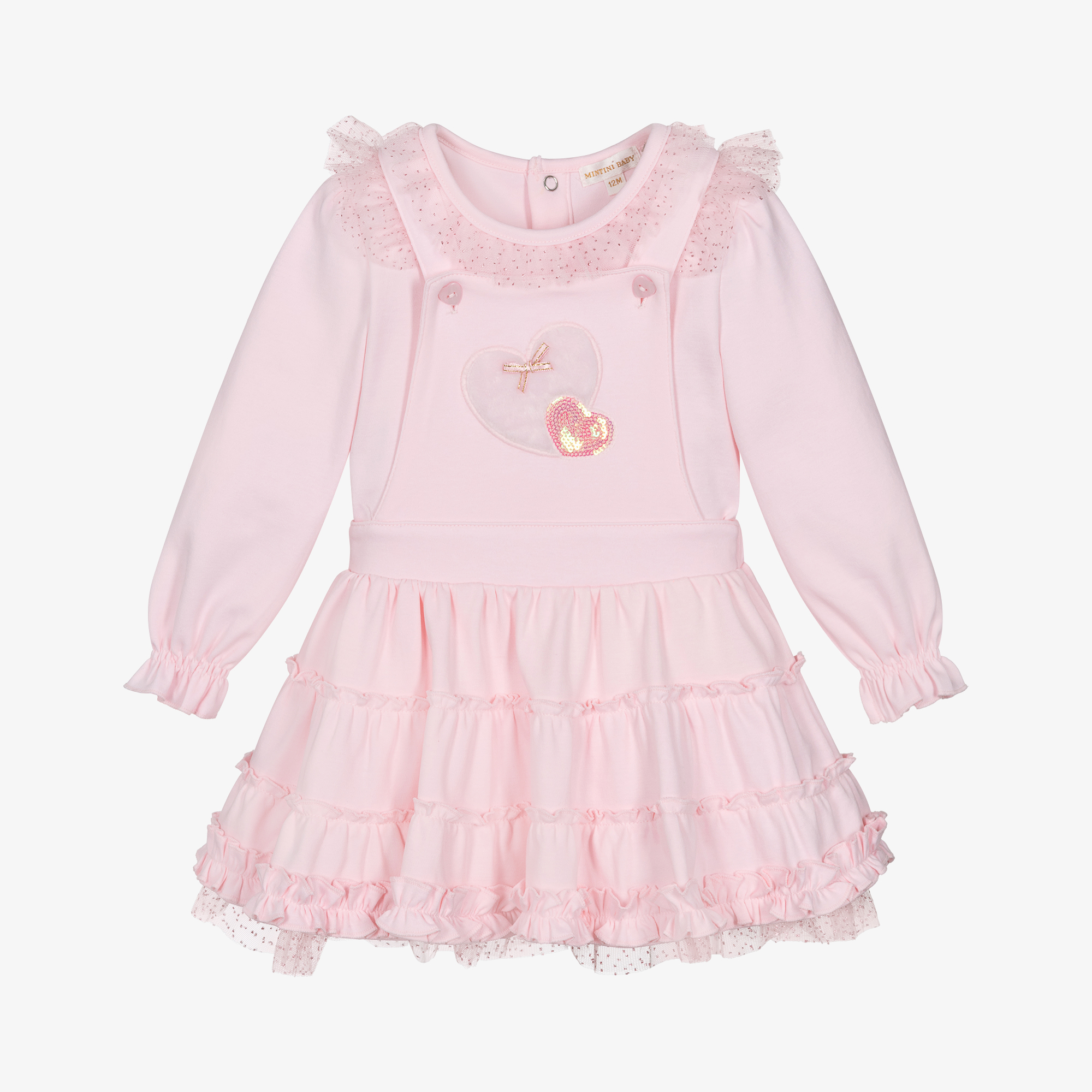 tiered long sleeve dress Pink Mesh Maternity Maxi Sweater Size:XS AP1E213459 Brand 030326Launch Green A-Line Knee Length