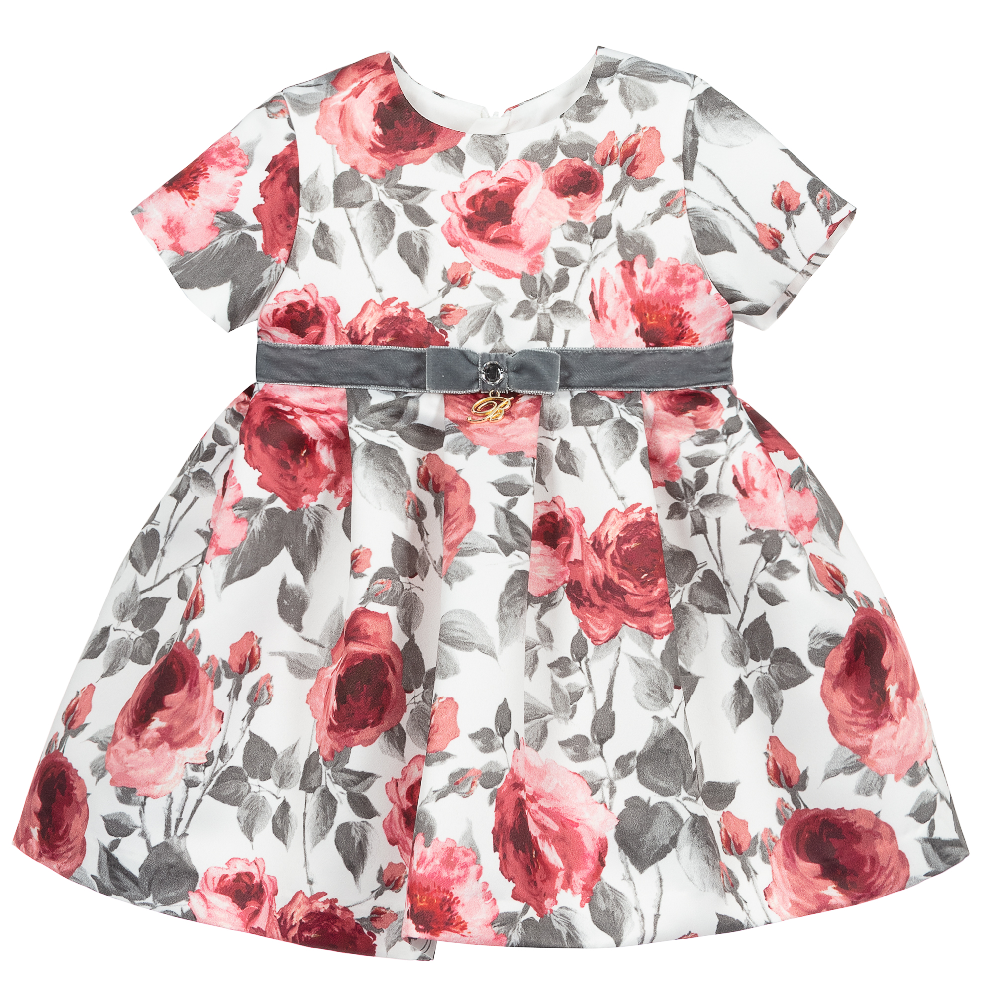 grey baby dress