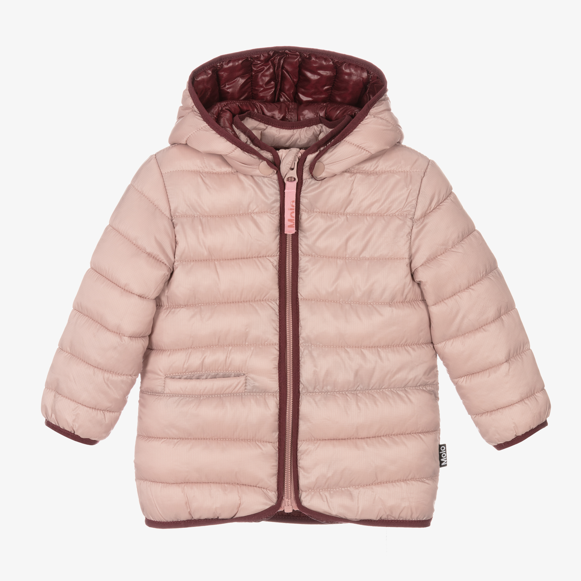 Doudoune Hiver Fille - Manteau Léger Imperméable Avec Doublure Polaire Chaude - Tailles 100 à 128 Cm