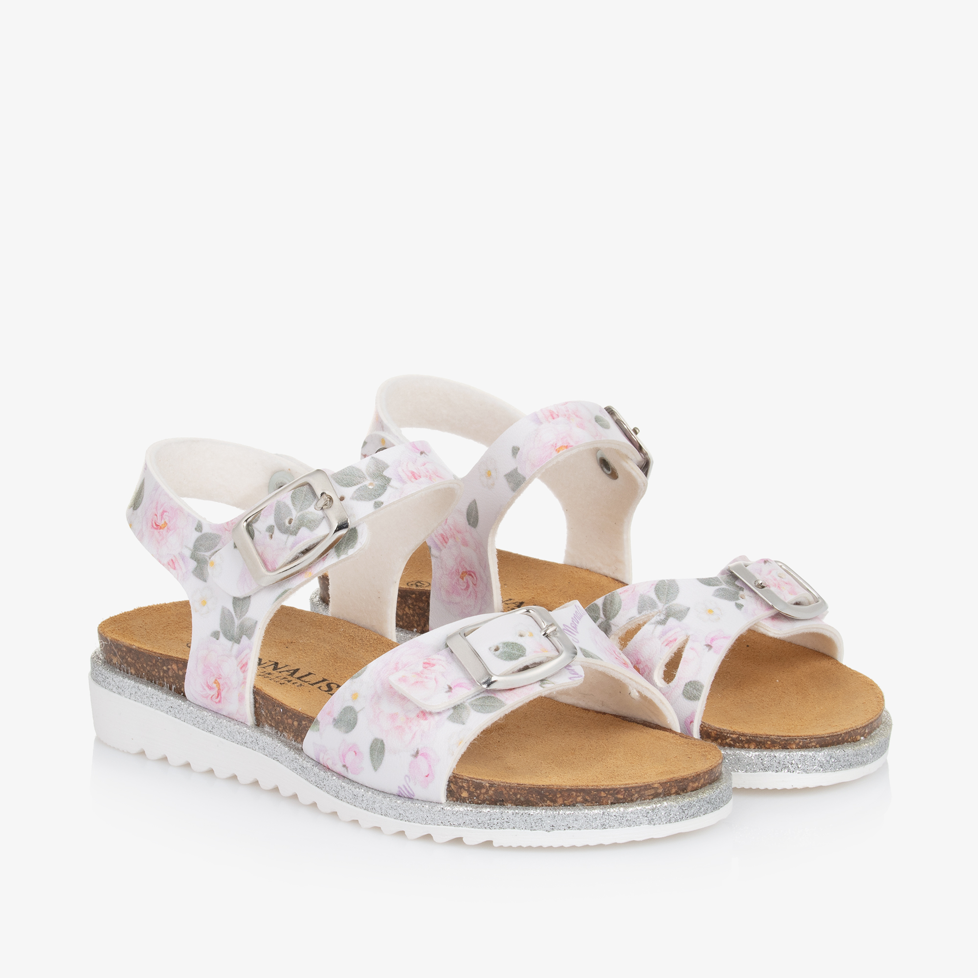 Floral sandals outlet