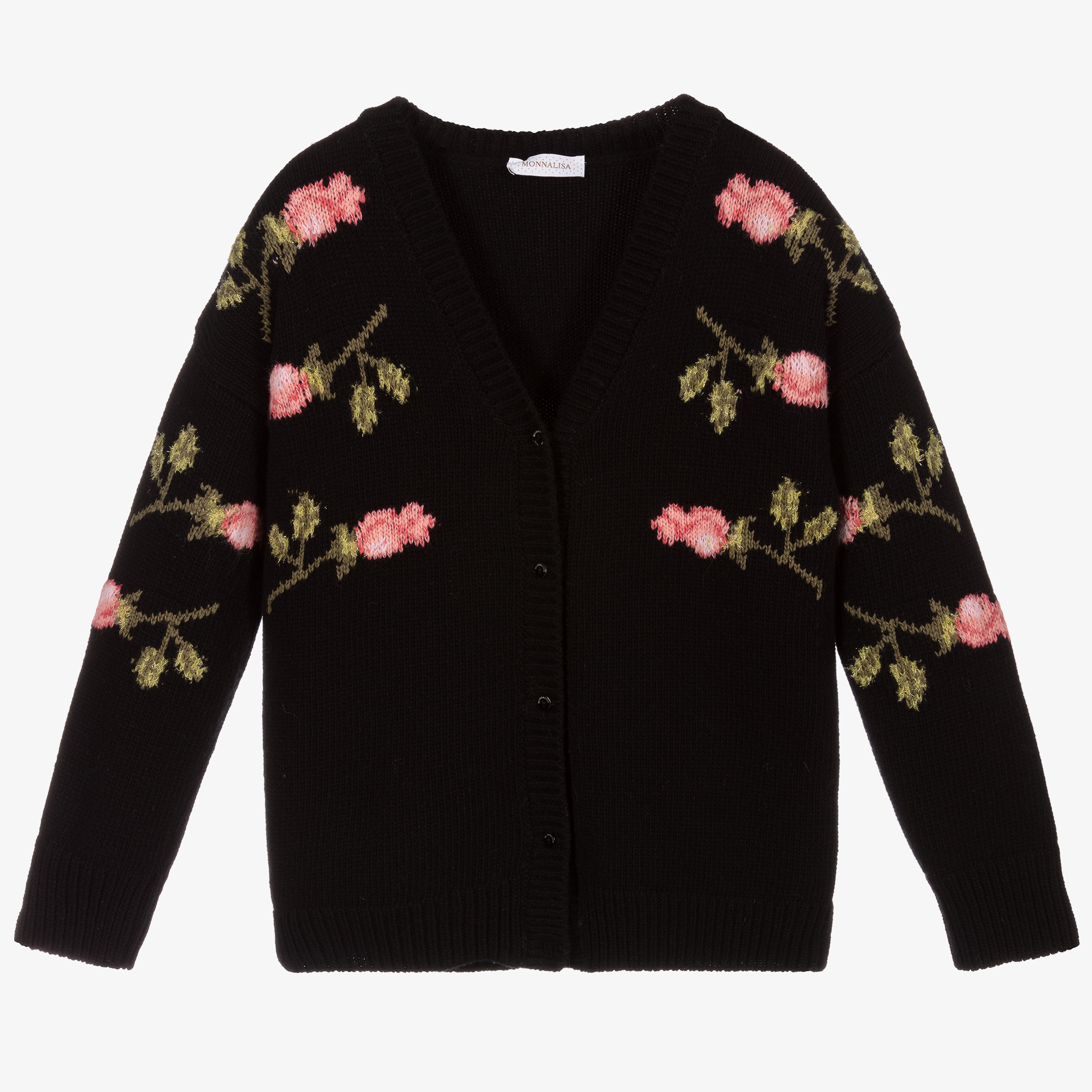 flowery cardigan