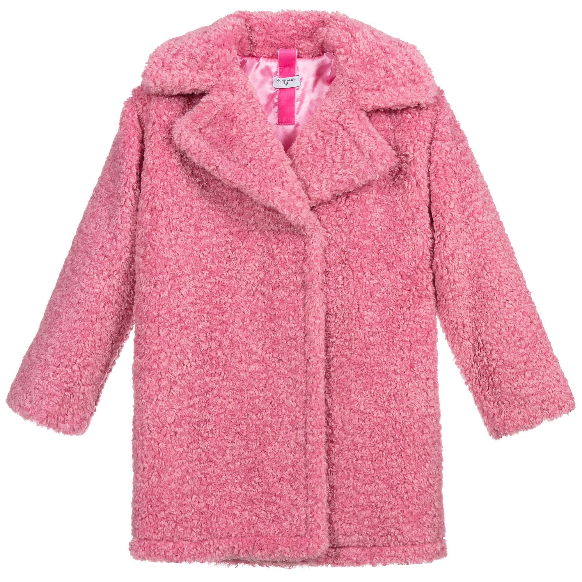 Pink teddy coat discount