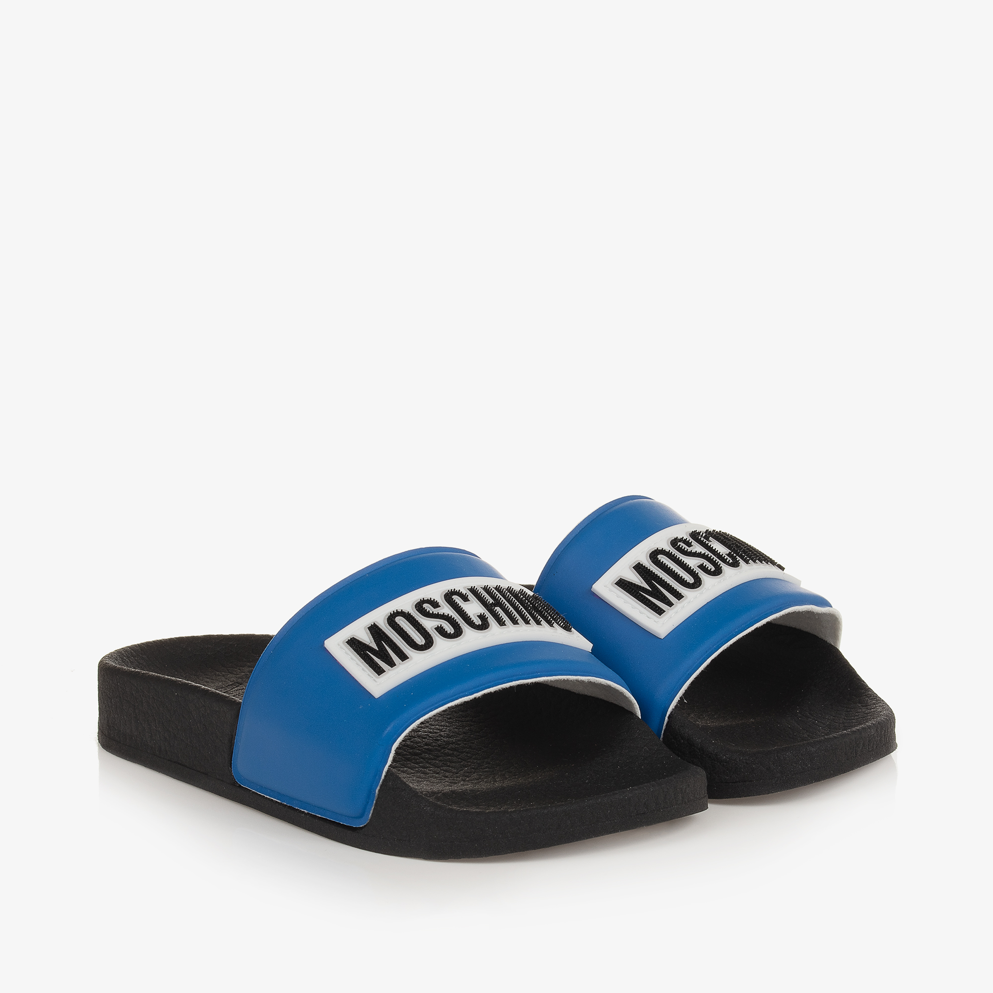Moschino black sliders deals