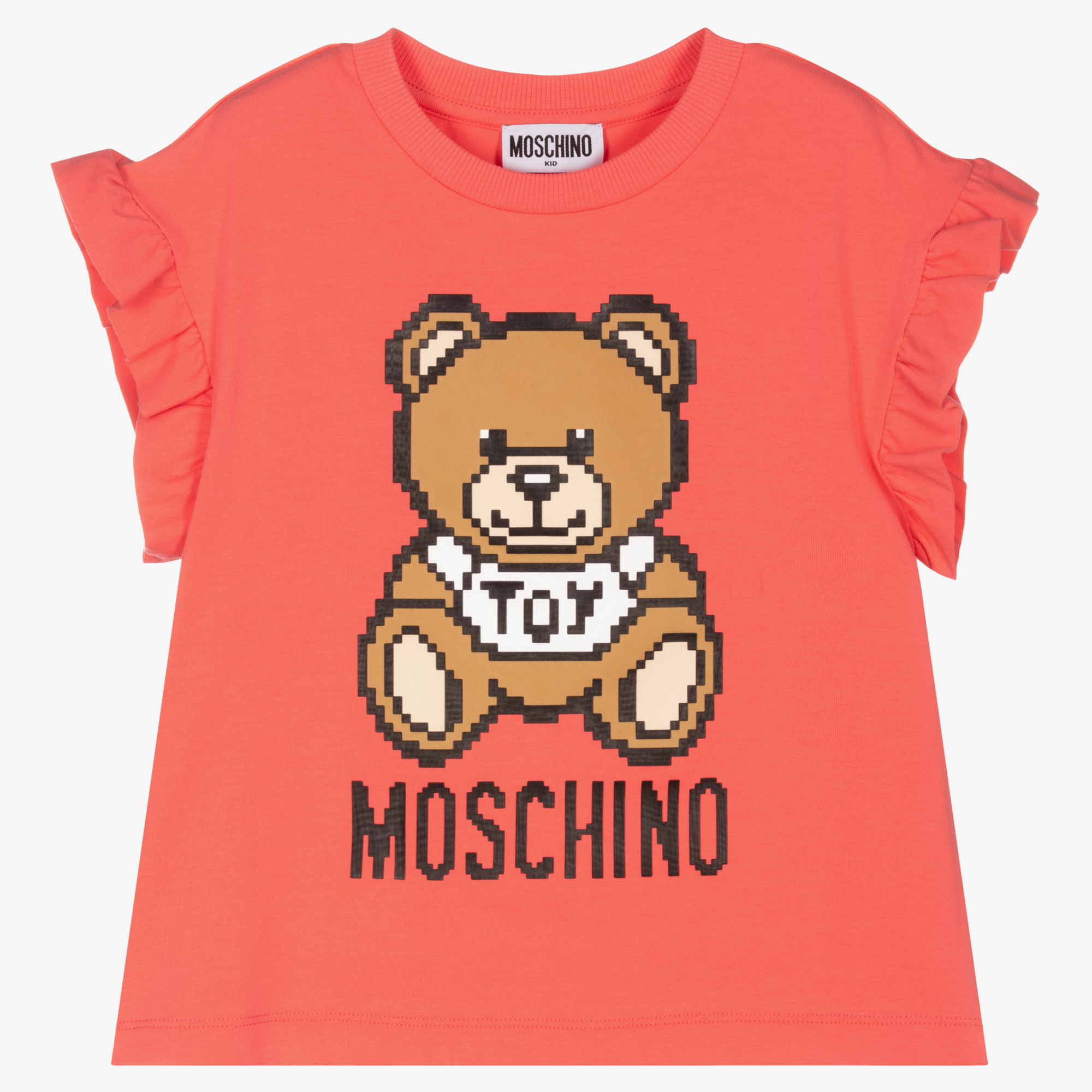 MOSCHINO - ୨୧ MOSCHINO TEEN ୨୧ ロングスリーブTシャツの
