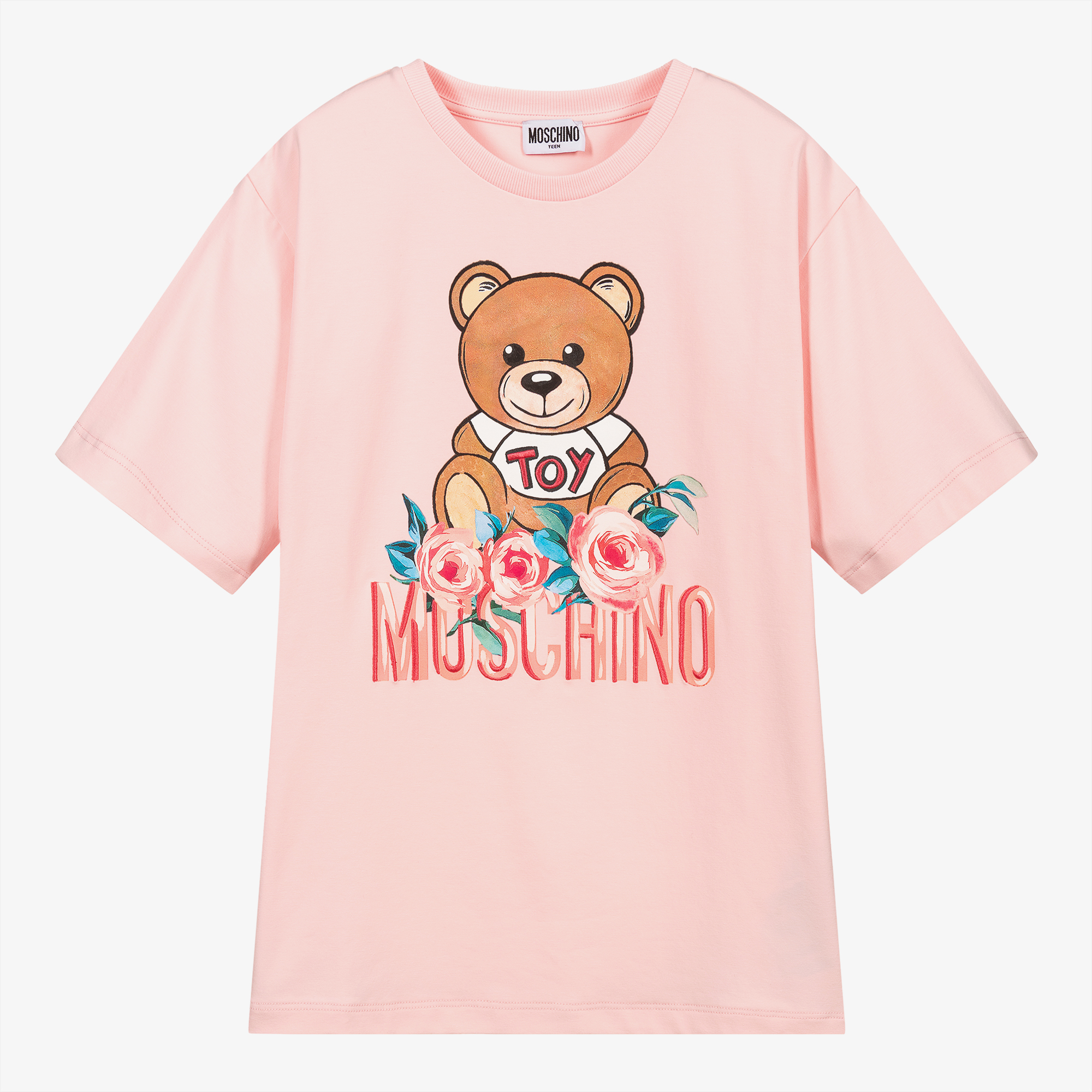 MOSCHINO - ୨୧ MOSCHINO TEEN ୨୧ ロングスリーブTシャツの