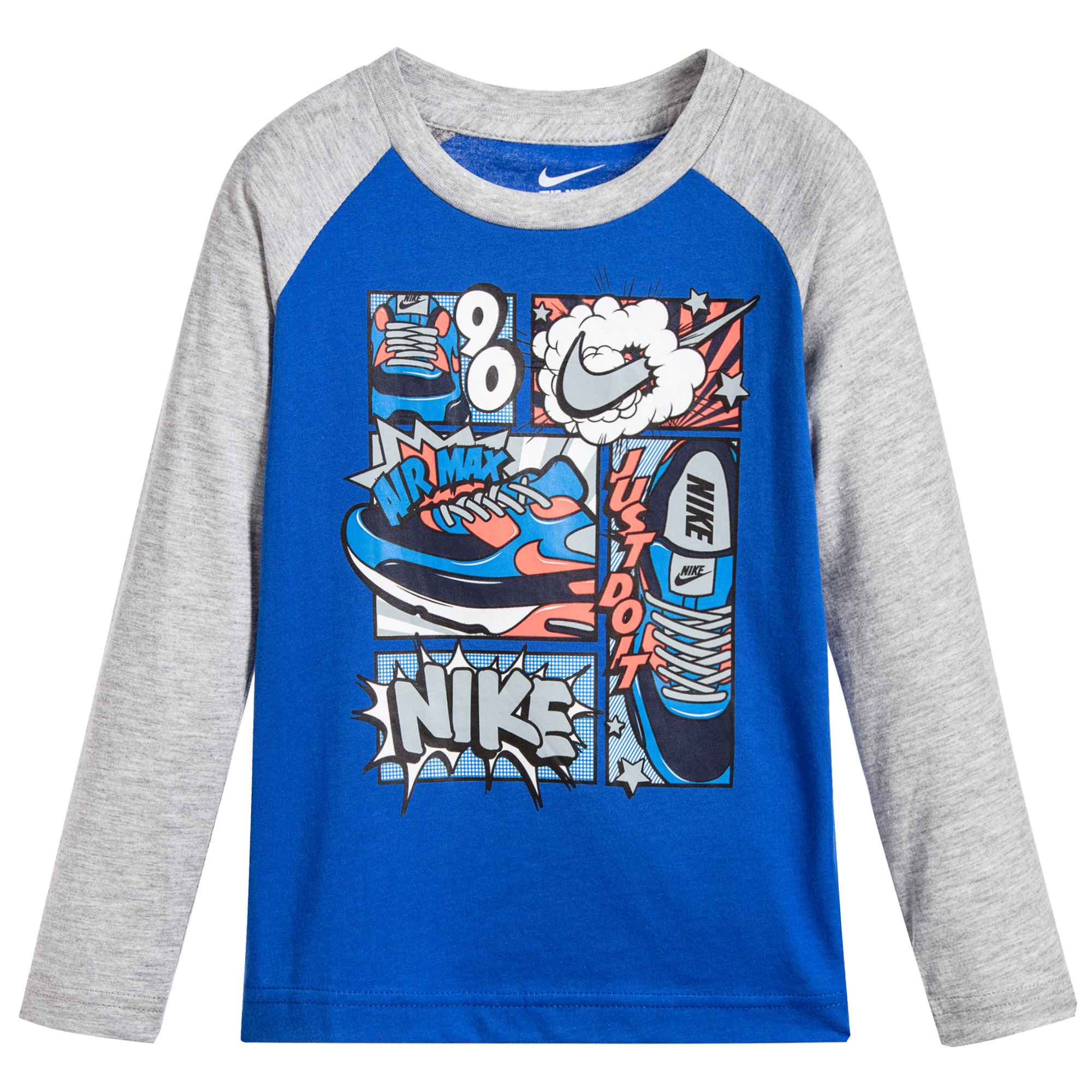 Nike - Boys Blue Comic Top | Childrensalon Outlet
