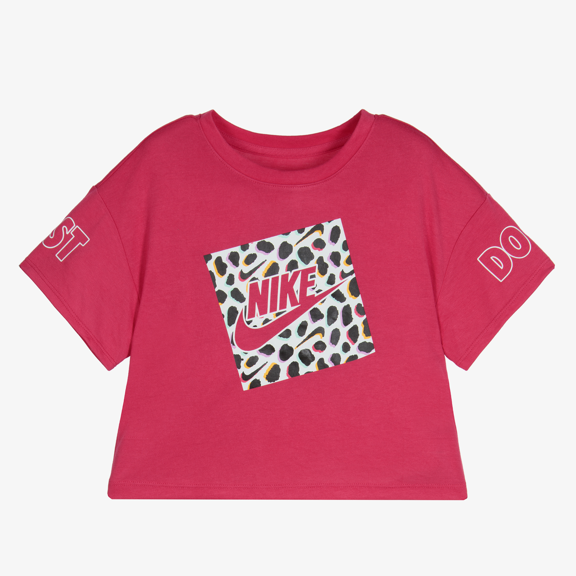 Nike - Camiseta rosa para niña Childrensalon