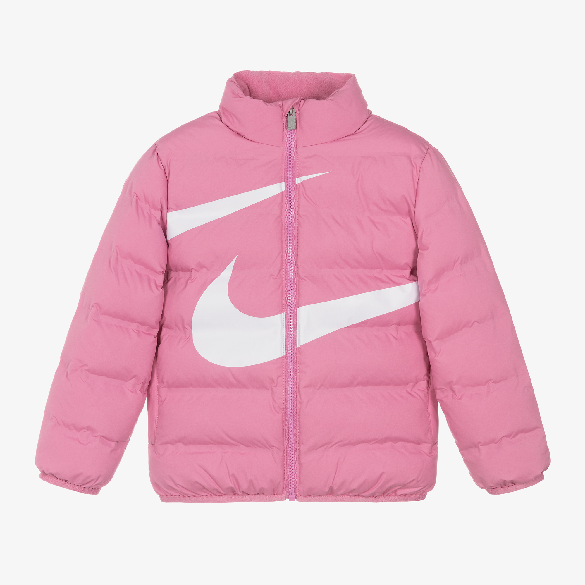 nike pink padded jacket