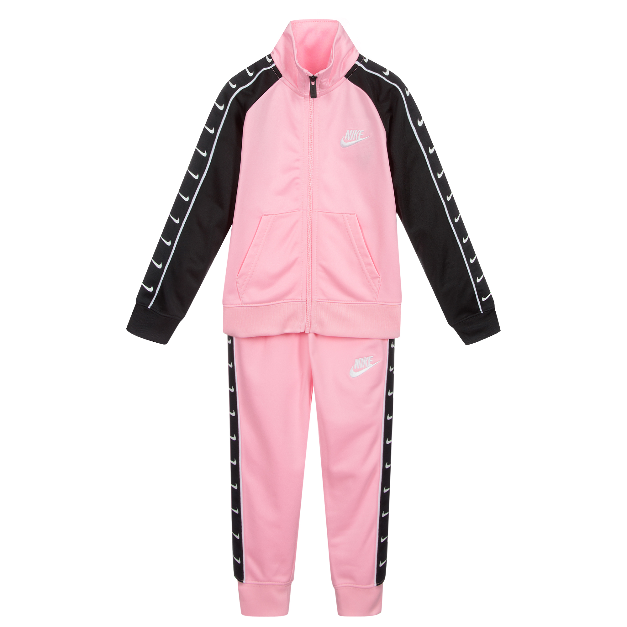 nike pink track suit